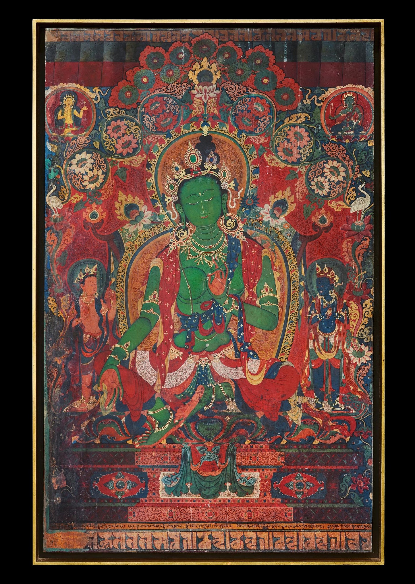 Thomas Laird. Murals of Tibet. Art Edition No. 41–80 ‘Green Tara, Gyantse Kumbum (ca. 1420)’ (English) (SA)