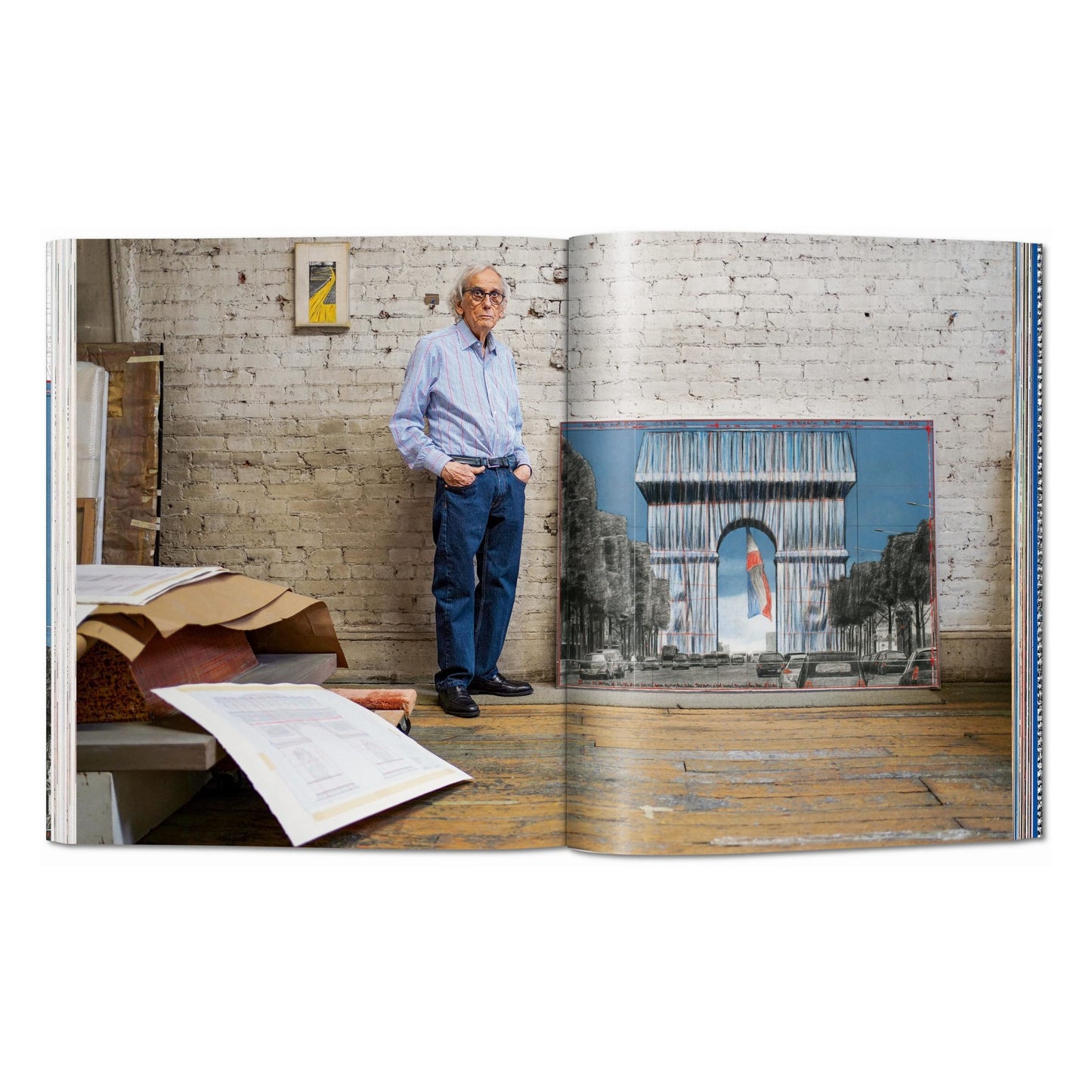 Christo and Jeanne-Claude. L’Arc de Triomphe, Wrapped (Advance Edition) (German, French, English)