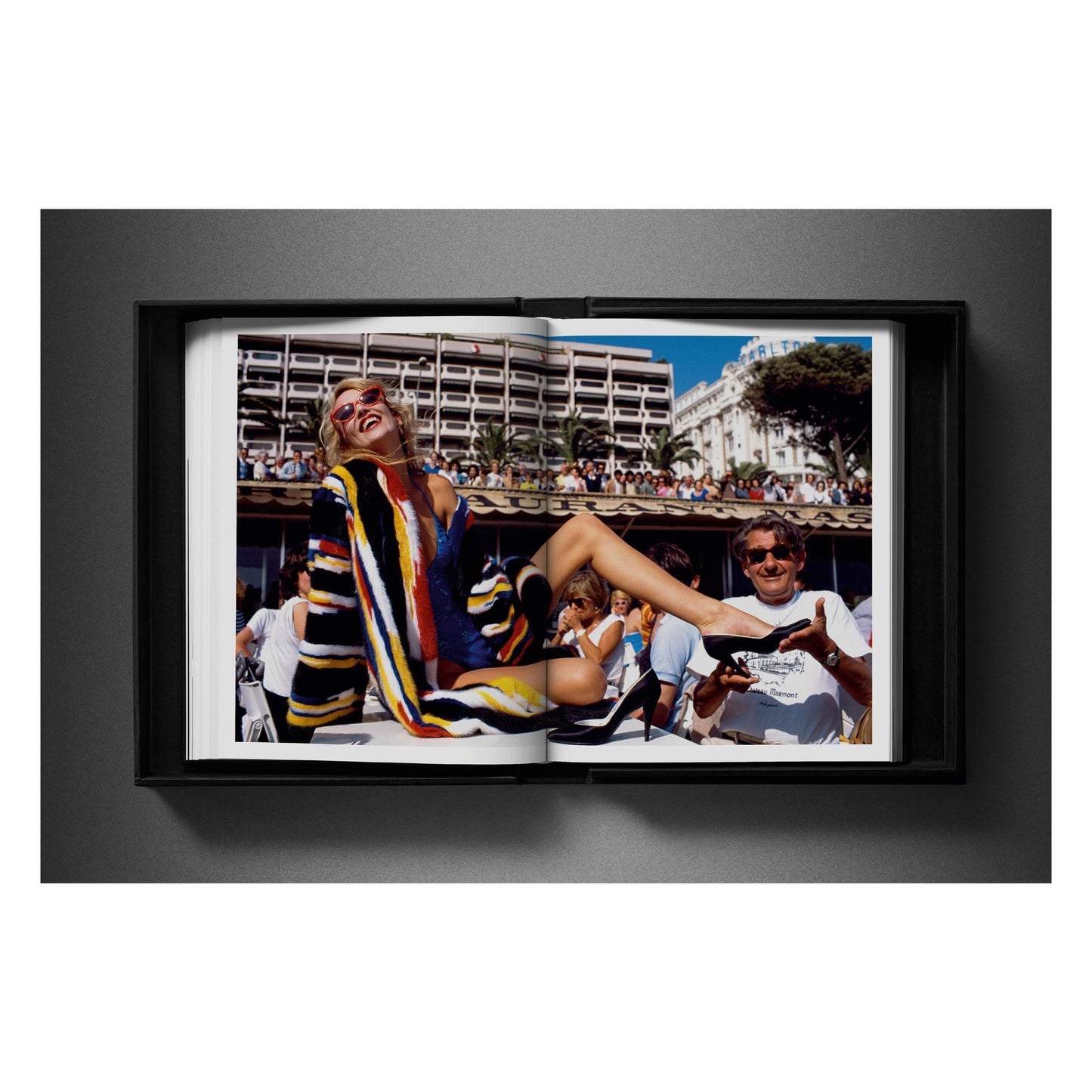 David Bailey. Eighties. Art Edition No. 101–200, ‘Jerry Hall and Jacques Henri Lartigue’, 1983 (English)