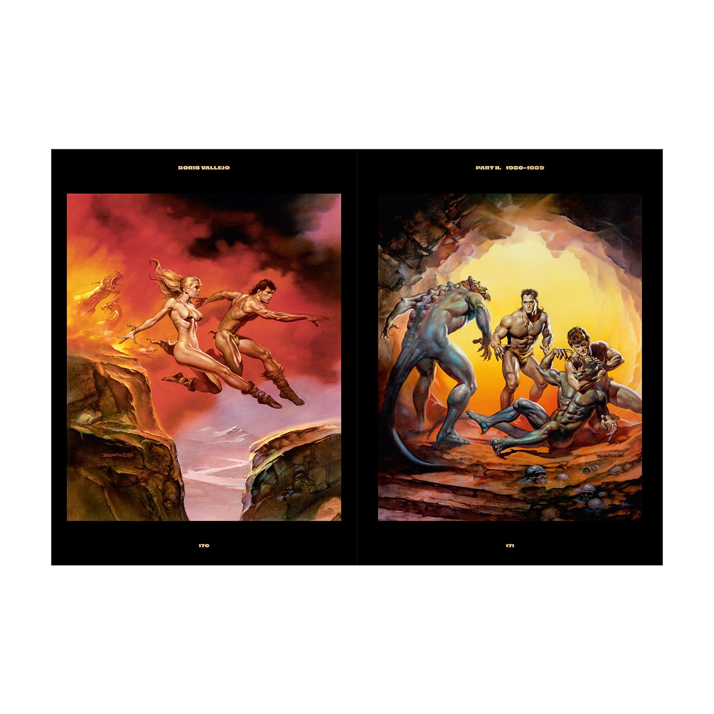 The Fantastic Worlds of Boris Vallejo (German, French, English)
