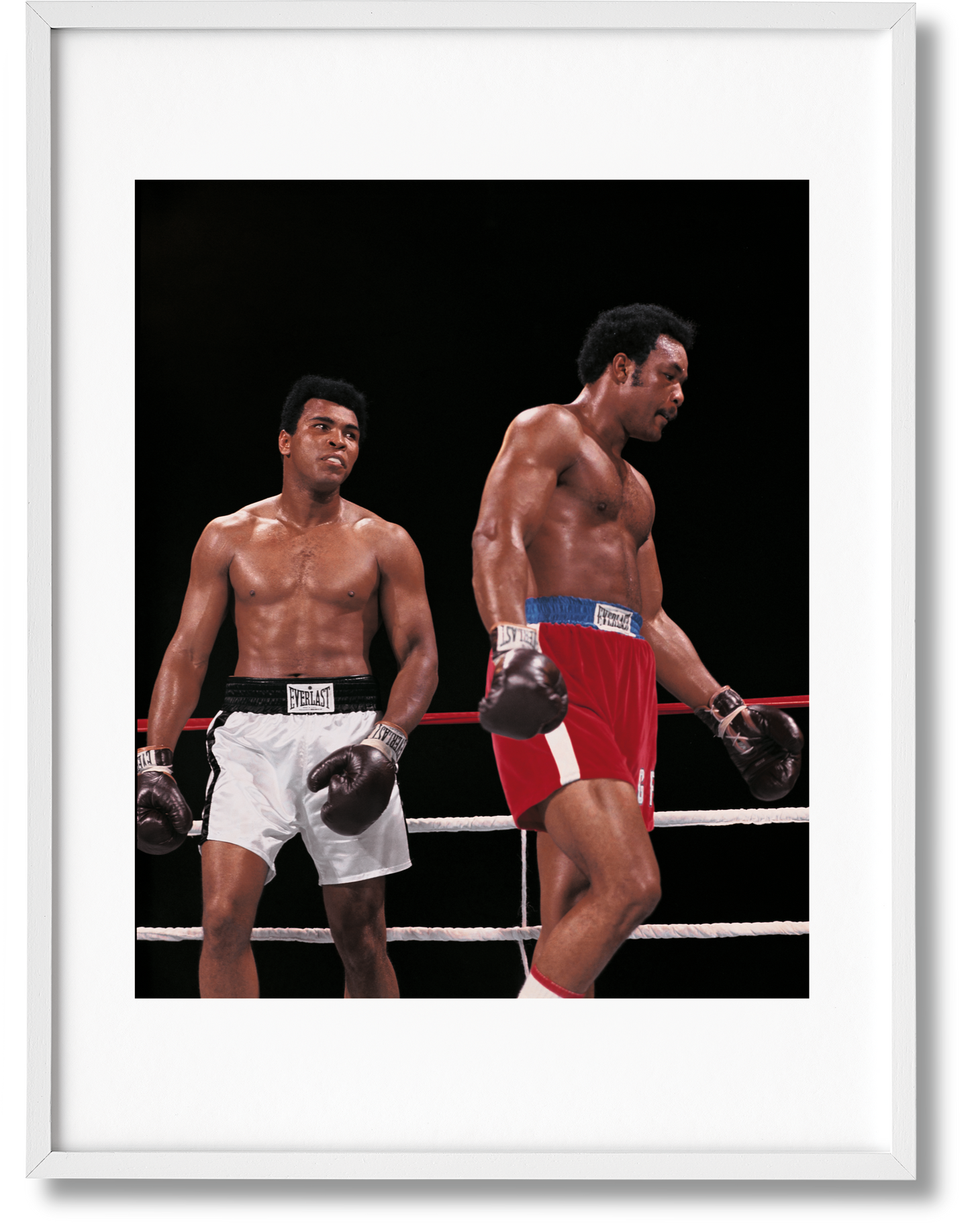 Norman Mailer. N.Leifer. H.Bingham. The Fight, Art Edition No. 1–125, Neil Leifer ‘Ali vs. Foreman – Ali Glaring at Foreman’ (English) (SA)