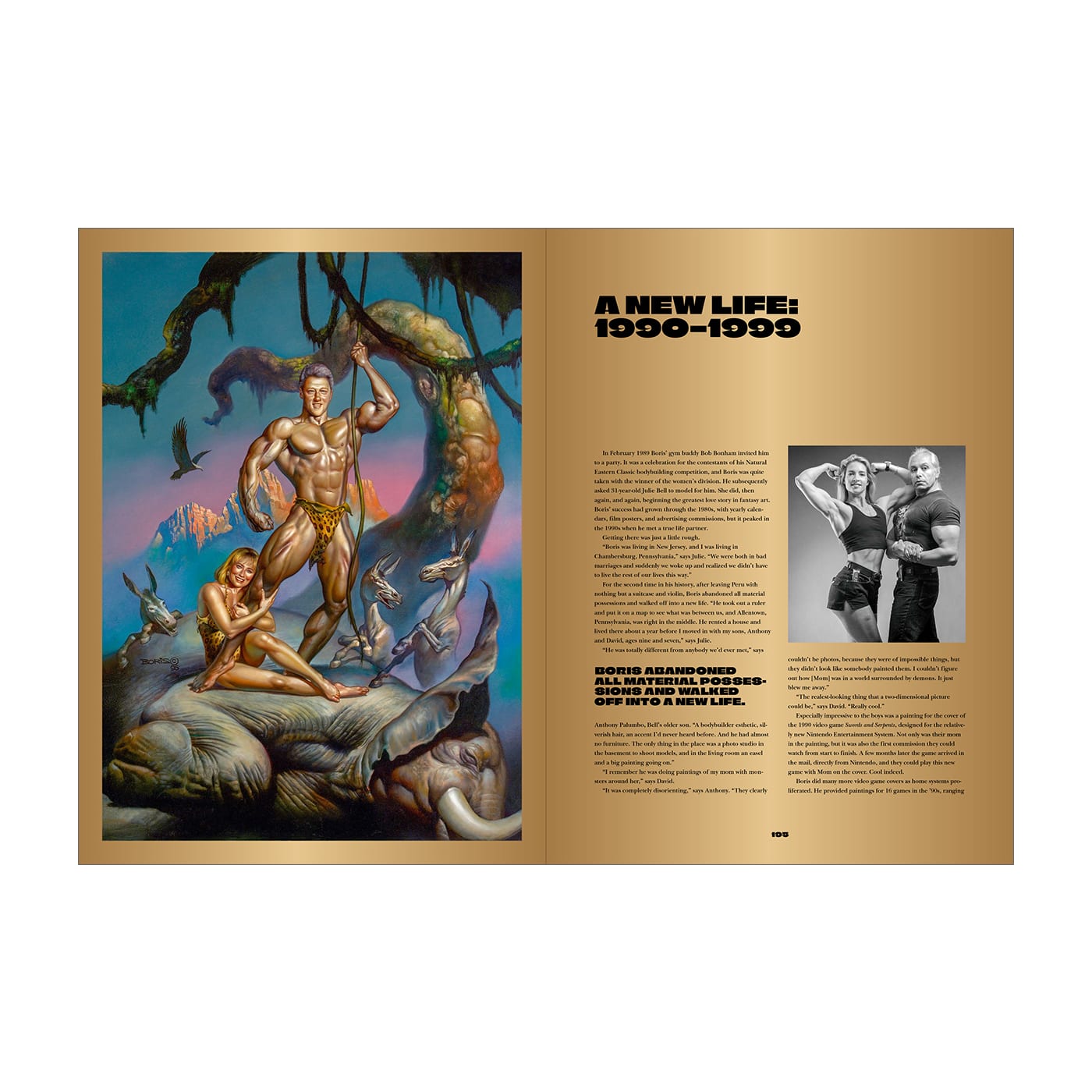 The Fantastic Worlds of Boris Vallejo (German, French, English)