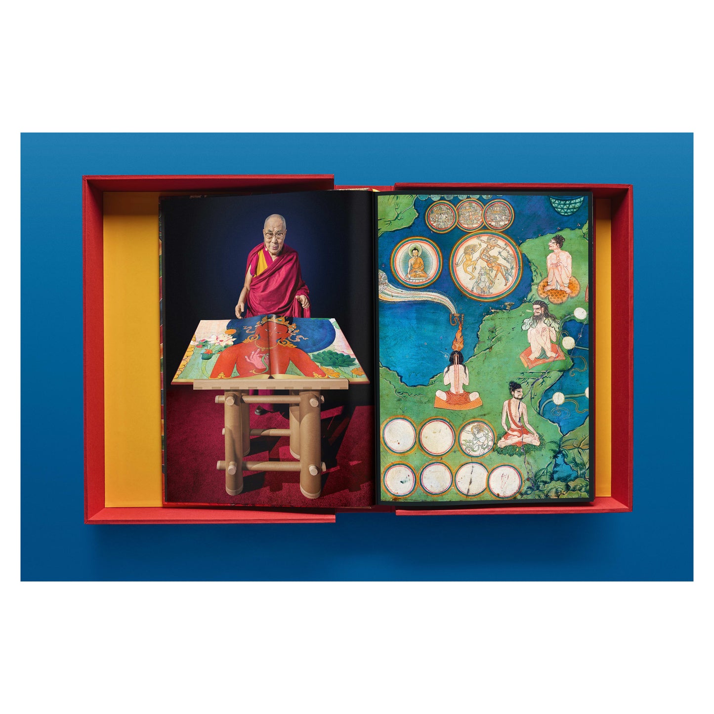 Murals of Tibet. BABY SUMO. Art Edition No. 81–160, ‘White Vairochana, Jonang Puntsoling’ (early 17th century) (English)