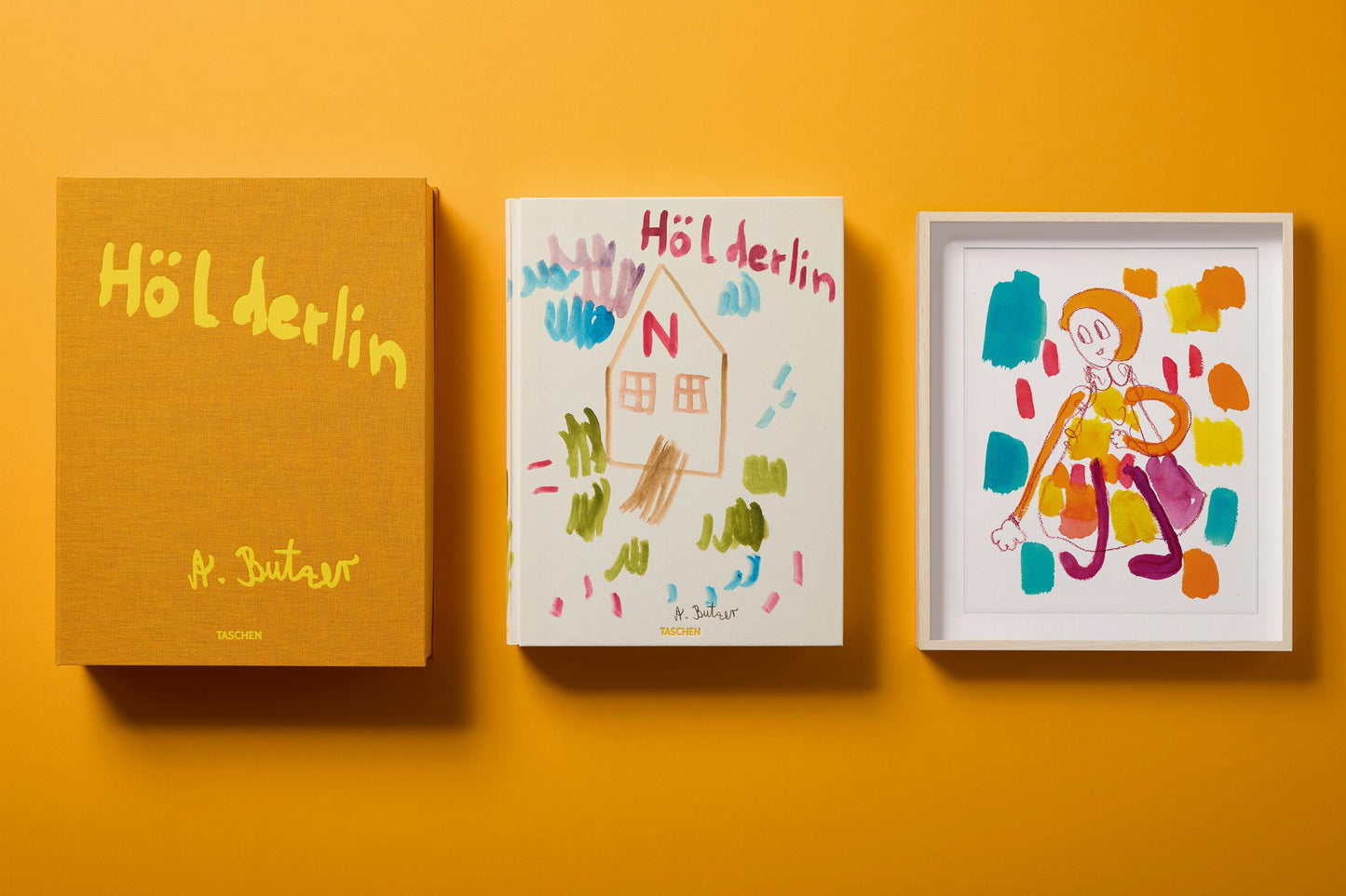 André Butzer. Friedrich Hölderlin. Die Jahreszeiten / The Seasons. Art Edition No. 1–40 (German, English)