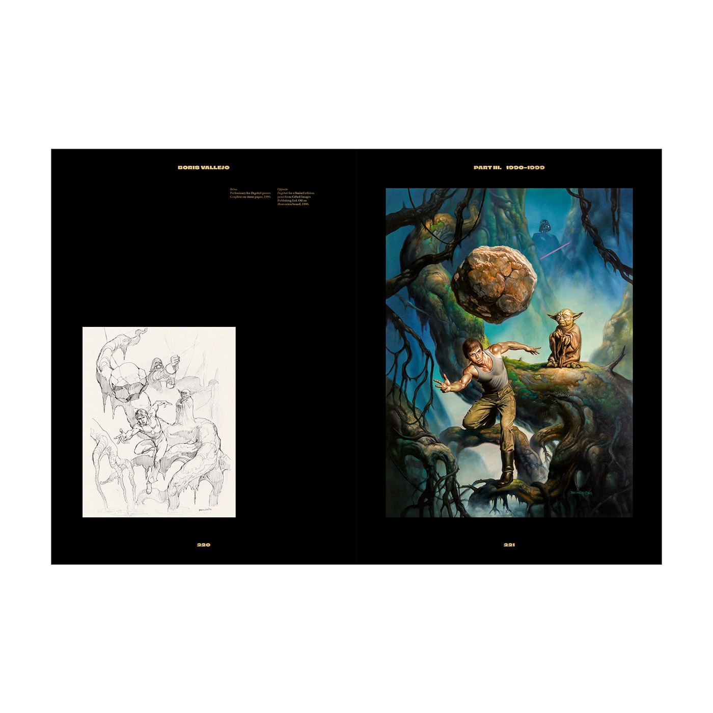 The Fantastic Worlds of Boris Vallejo (German, French, English)