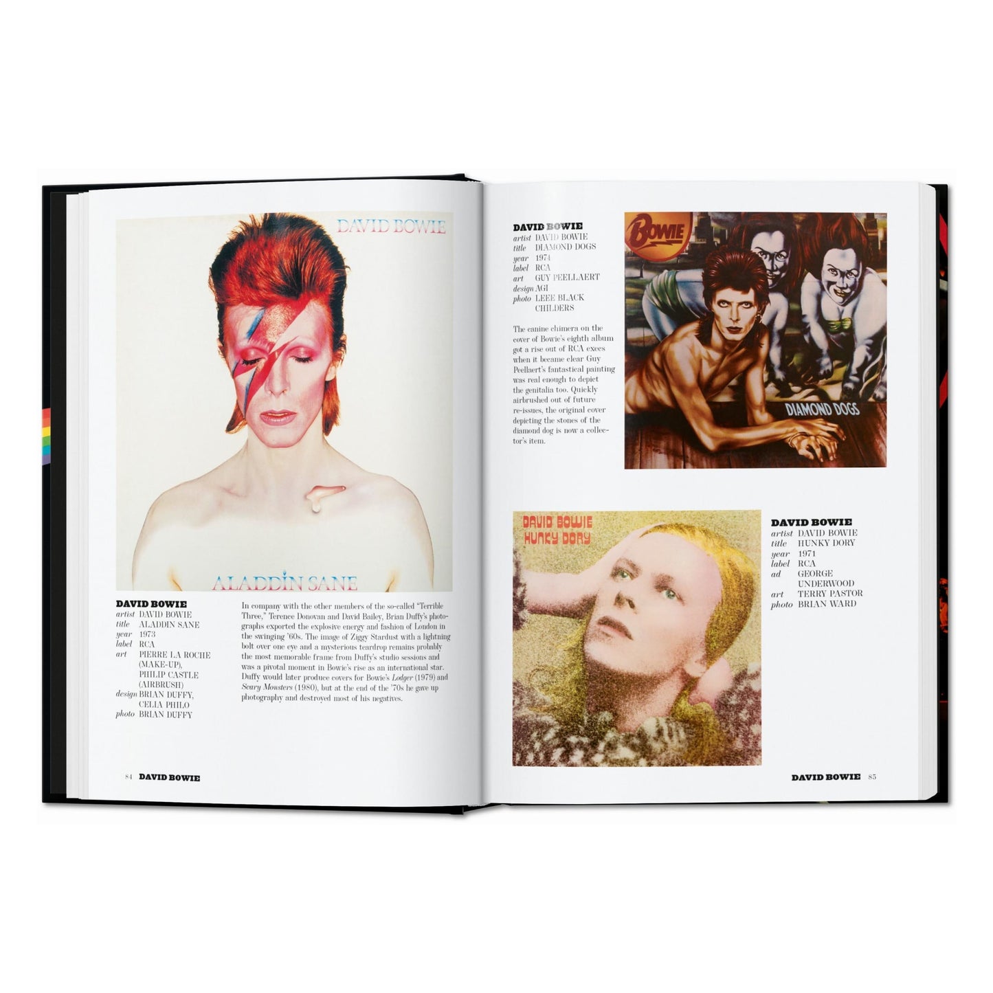Rock Covers. 40th Ed. (Spanish, Italian, Portuguese)