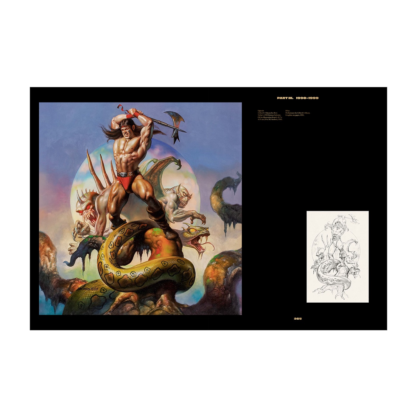The Fantastic Worlds of Boris Vallejo (German, French, English)