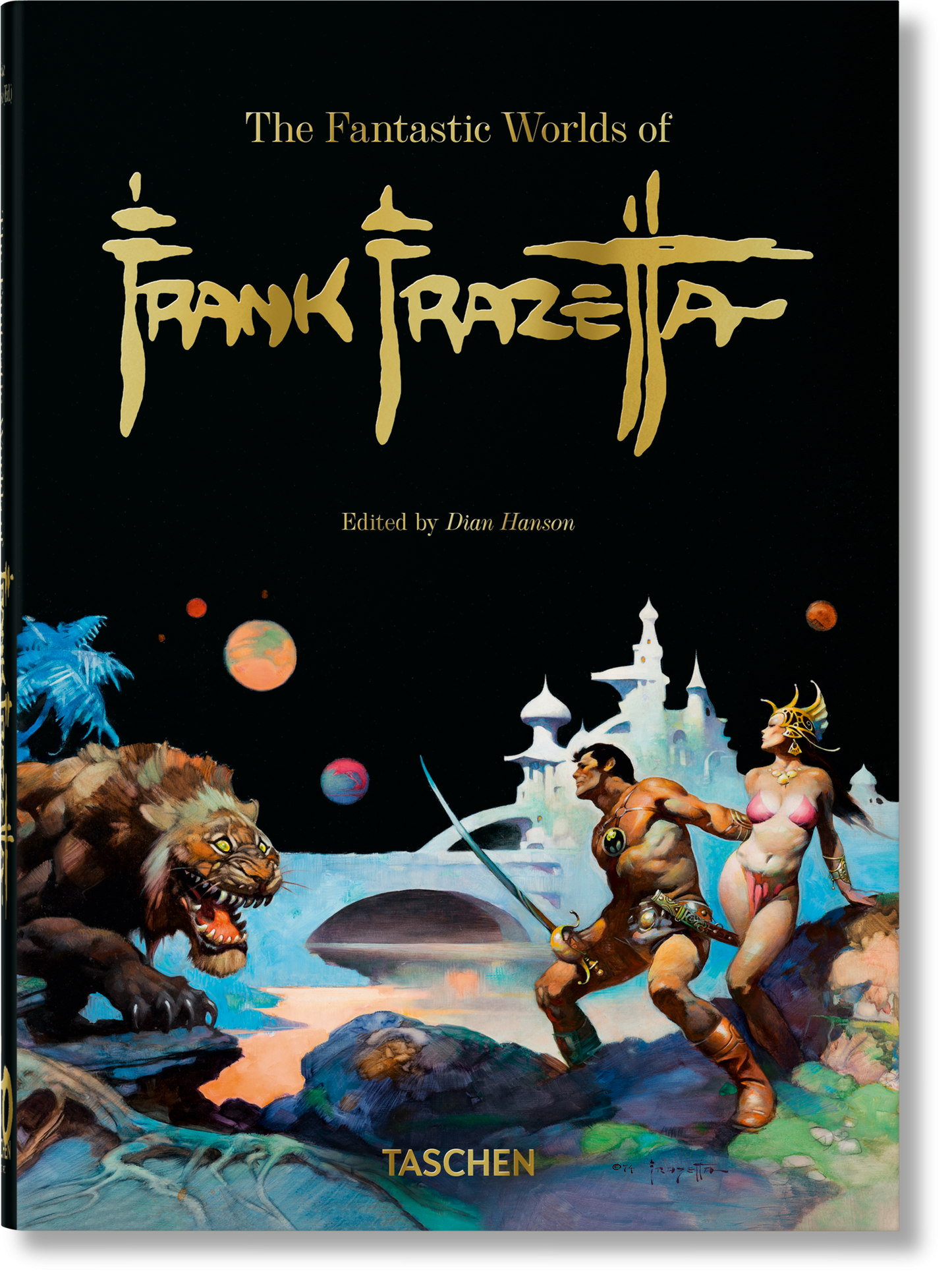 The Fantastic Worlds of Frank Frazetta. 40th Ed. (German, French, English)