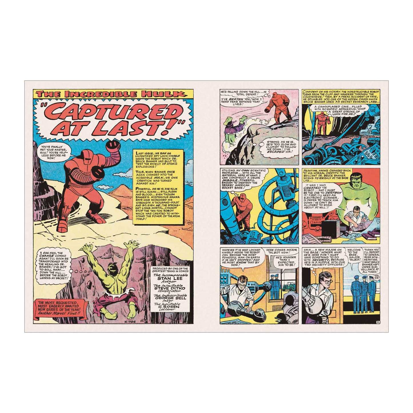 Marvel Comics Library. Hulk. 1962–1966 (English)