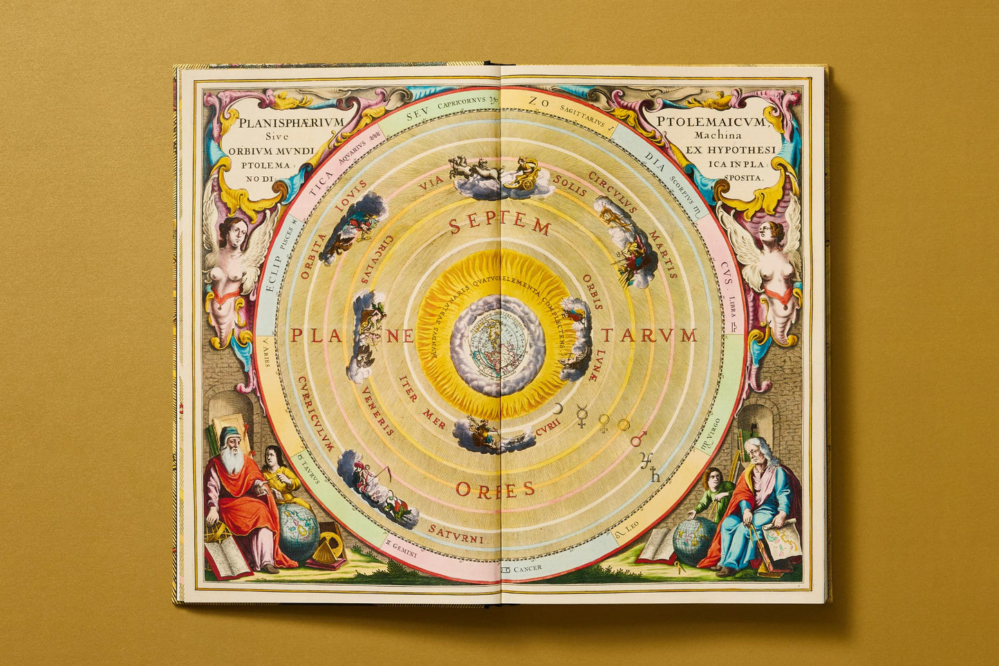 Cellarius Atlas (German, French, English)