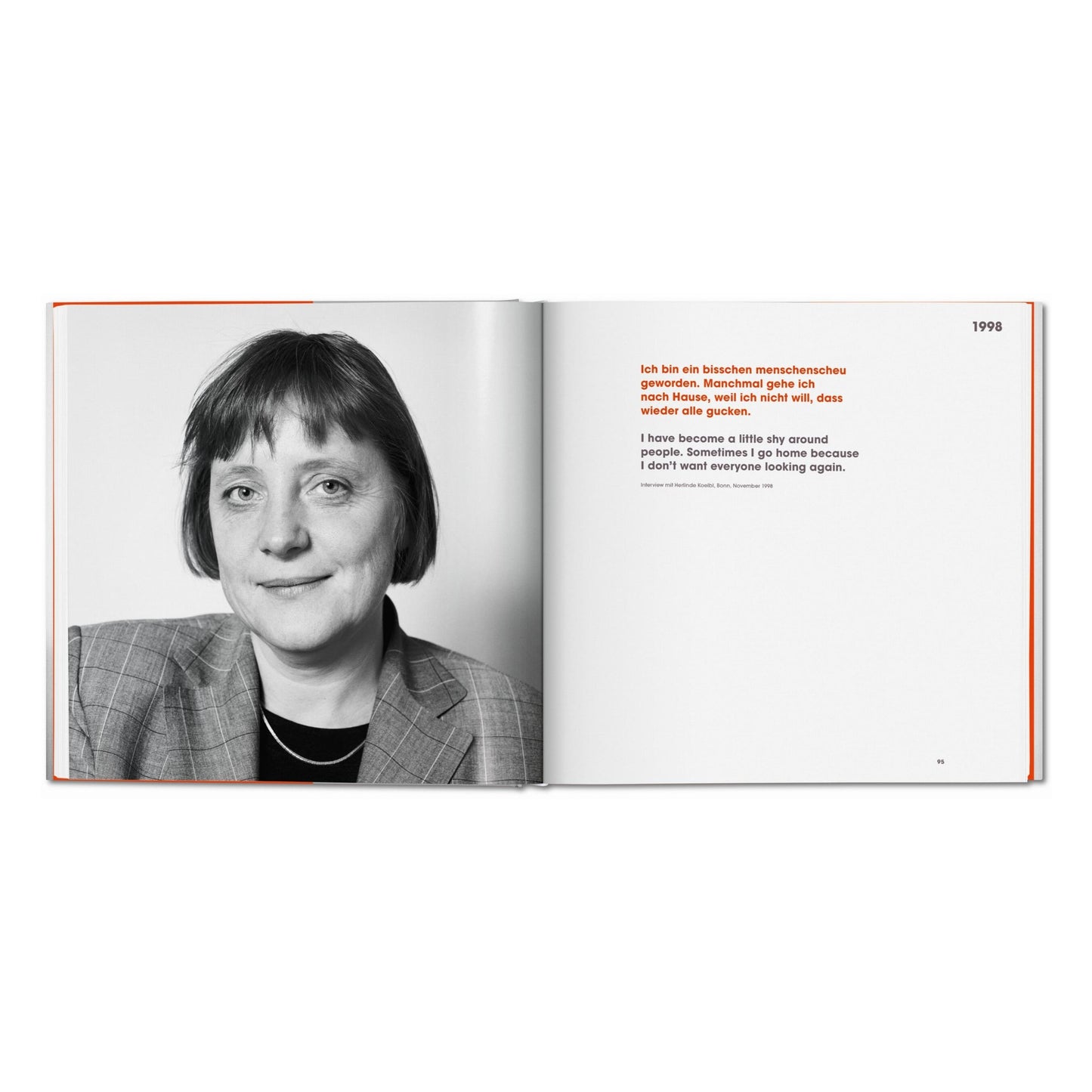 Herlinde Koelbl. Angela Merkel. Portraits 1991–2021 (German, English)