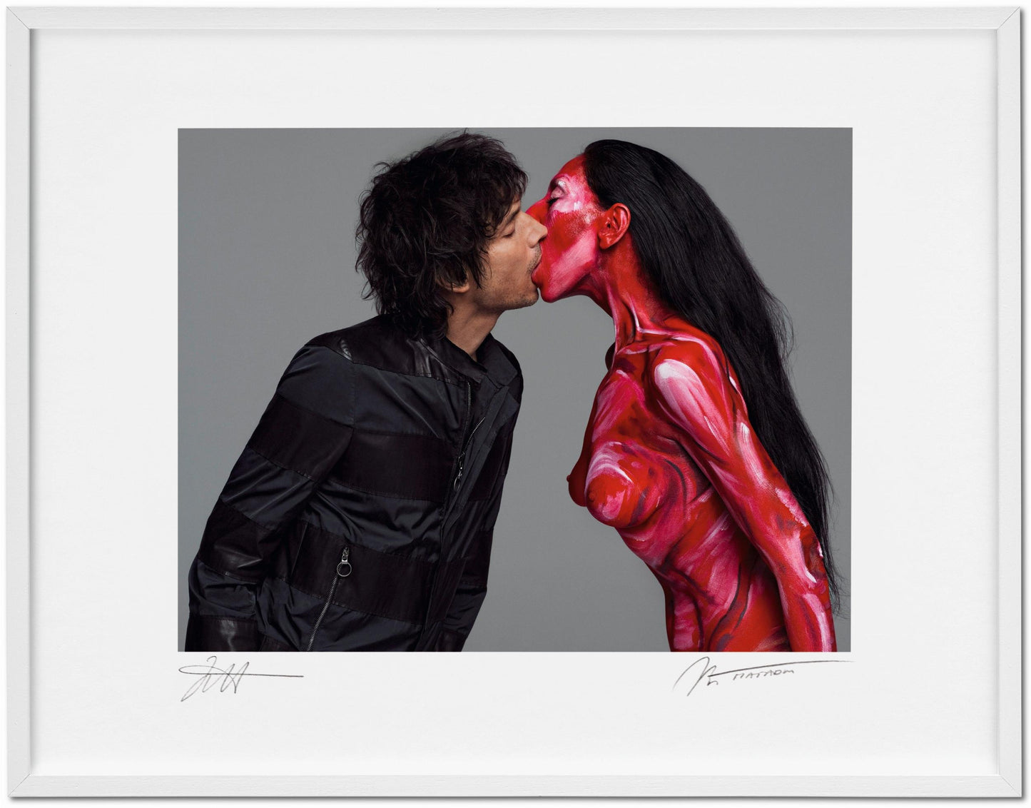 Inez van Lamsweerde/Vinoodh Matadin, Art Edition No. 101–200 ‘Kissing Vinoodh’ (German, French, English) (AP)