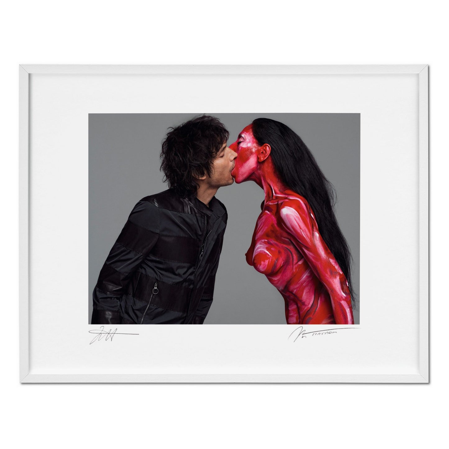 Inez van Lamsweerde/Vinoodh Matadin, Art Edition No. 101–200 ‘Kissing Vinoodh’ (German, French, English) (AP)