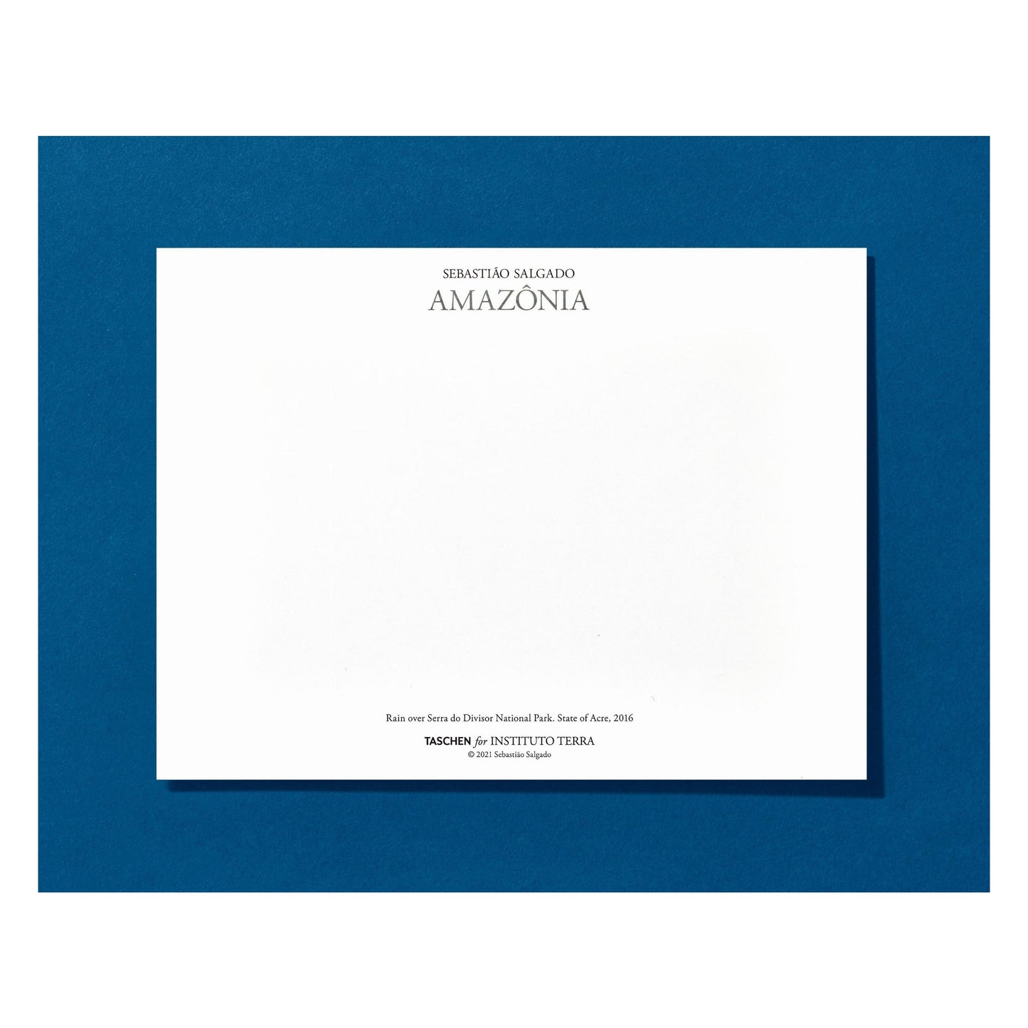 Sebastião Salgado. Amazônia. Postcard Set (German, Spanish, French, English)