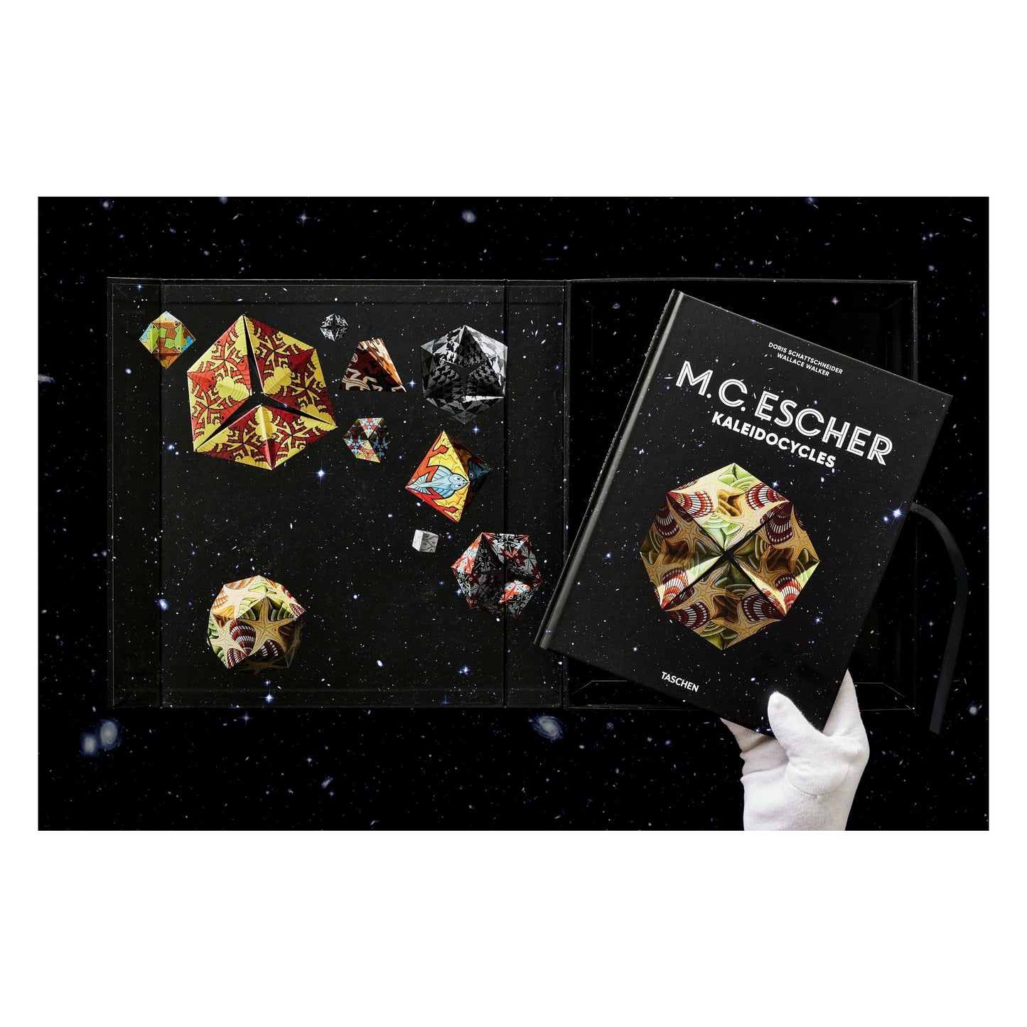 M.C. Escher. Kaleidocycles (English)
