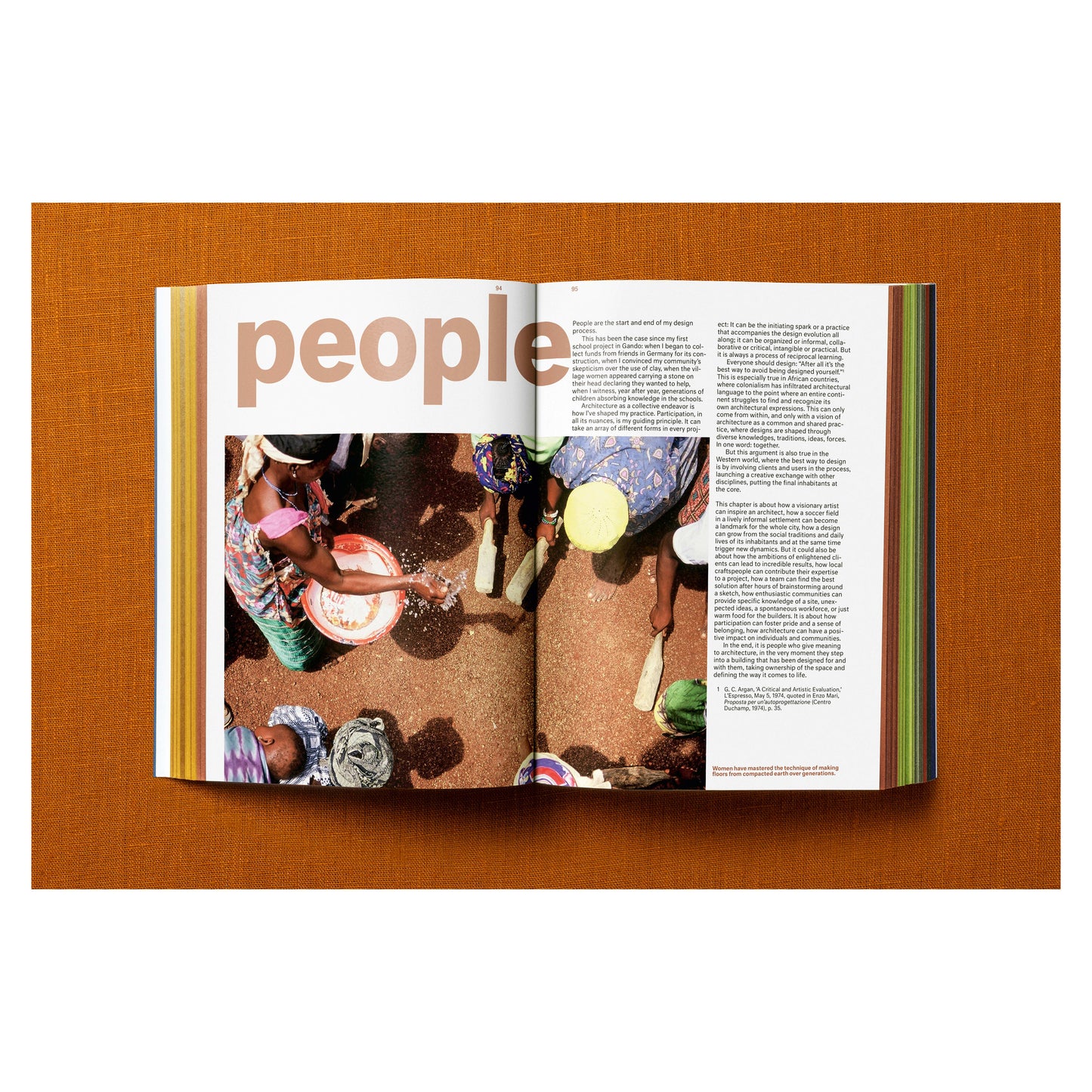 Francis Kéré. Building Stories. Art Edition No. 1–100, ‘Building Brick’ (English) (AP)