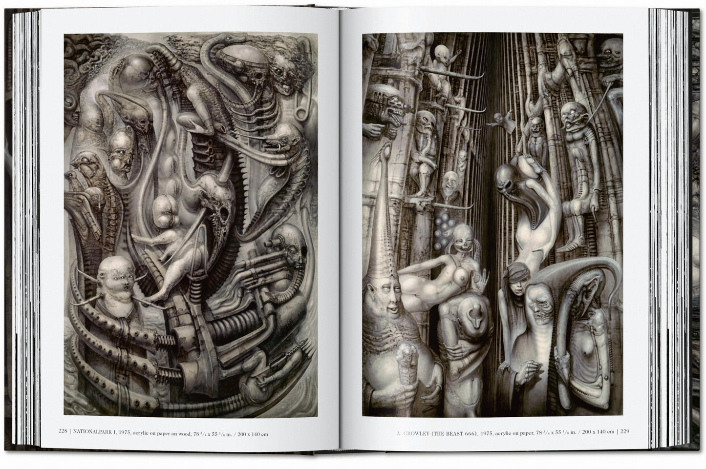 HR Giger. 45th Ed. (German, French, English)