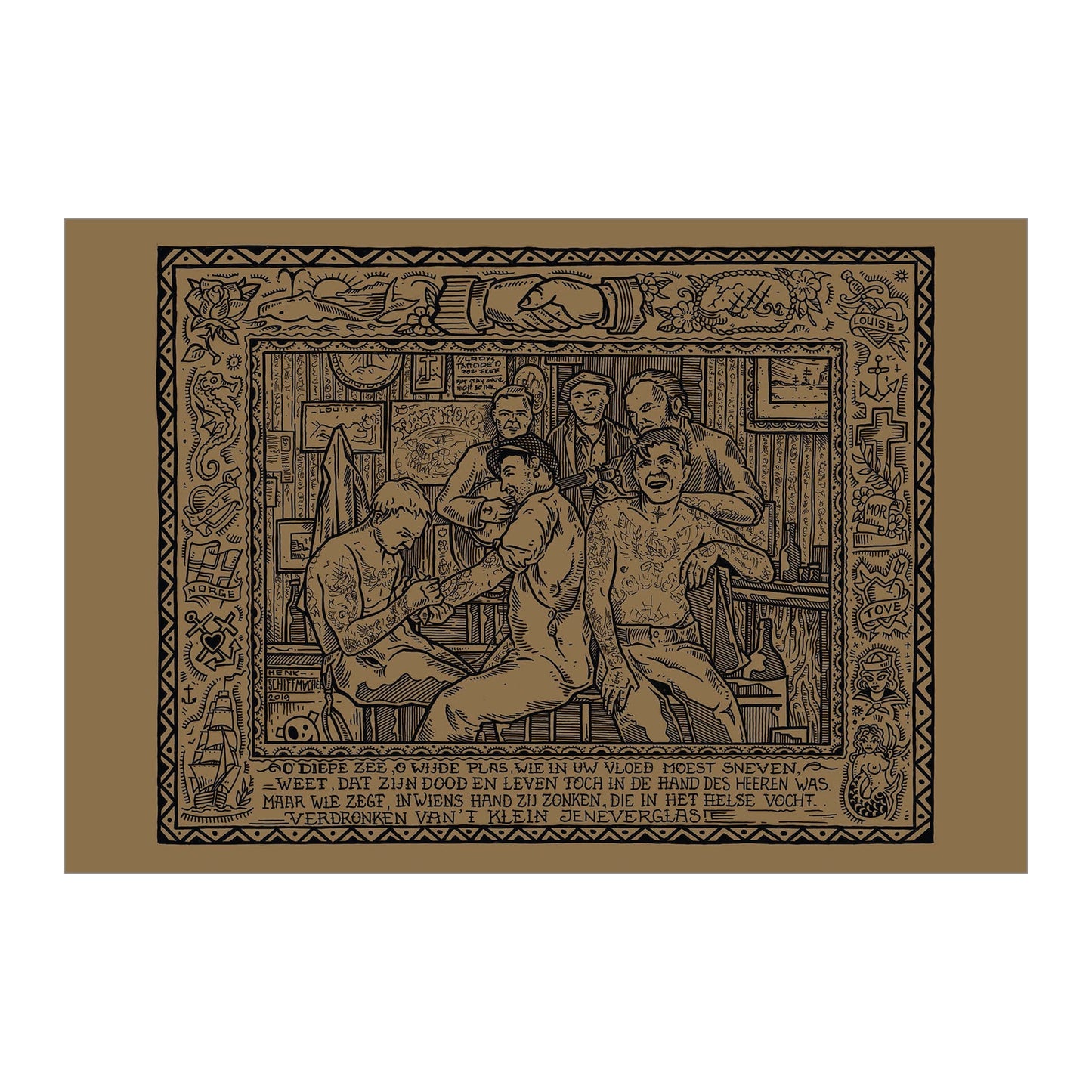 TATTOO. Henk Schiffmacher’s Private Collection (German, French, English)