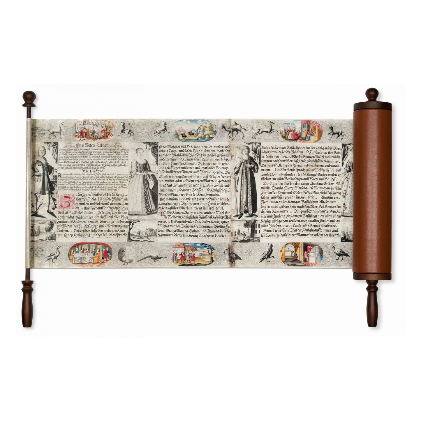 The Esther Scroll (German, French, English) (SA)