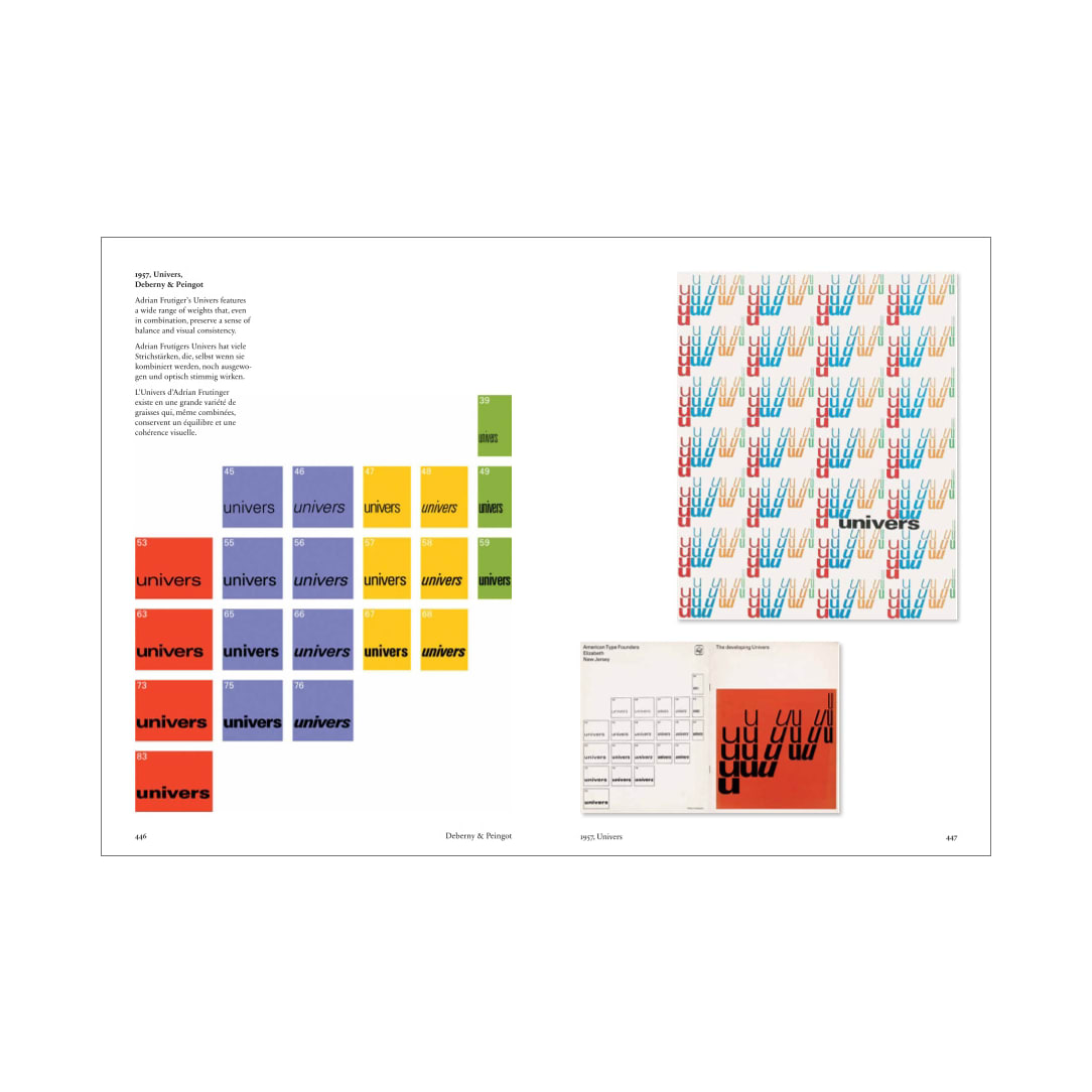 Type. A Visual History of Typefaces and Graphic Styles. 1455–Today. 45th Ed. (German, French, English)