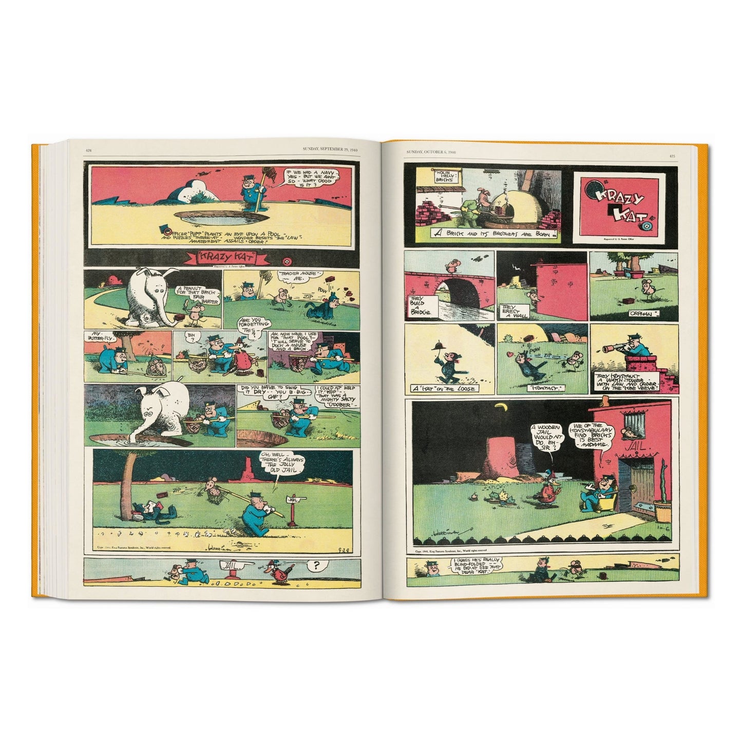 George Herriman’s “Krazy Kat”. The Complete Color Sundays 1935–1944 (English)