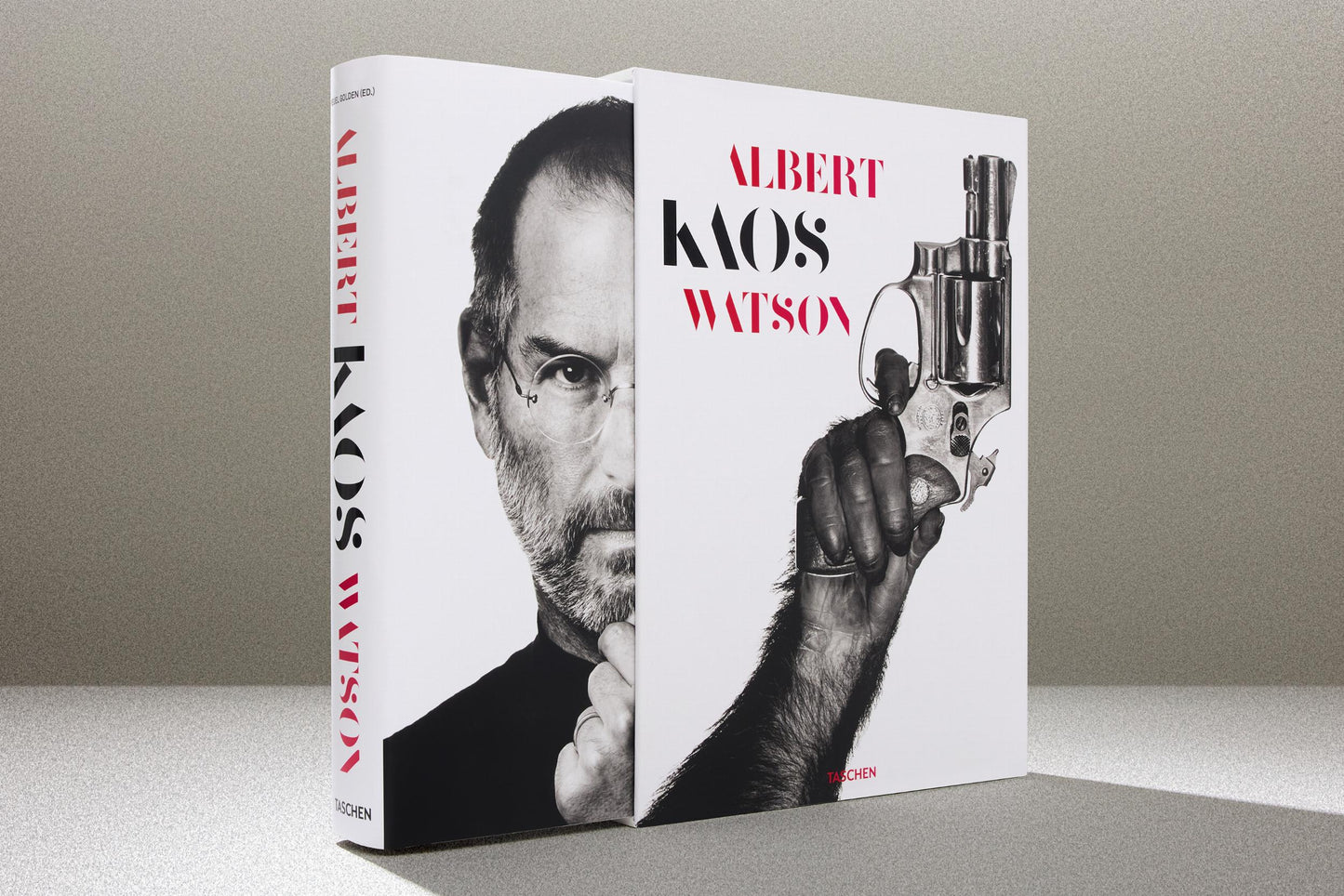 Albert Watson. Kaos. 2nd Edition. Art Edition No. 51–100, 'Monkey with Gun, New York City’, 1992 (German, French, English)