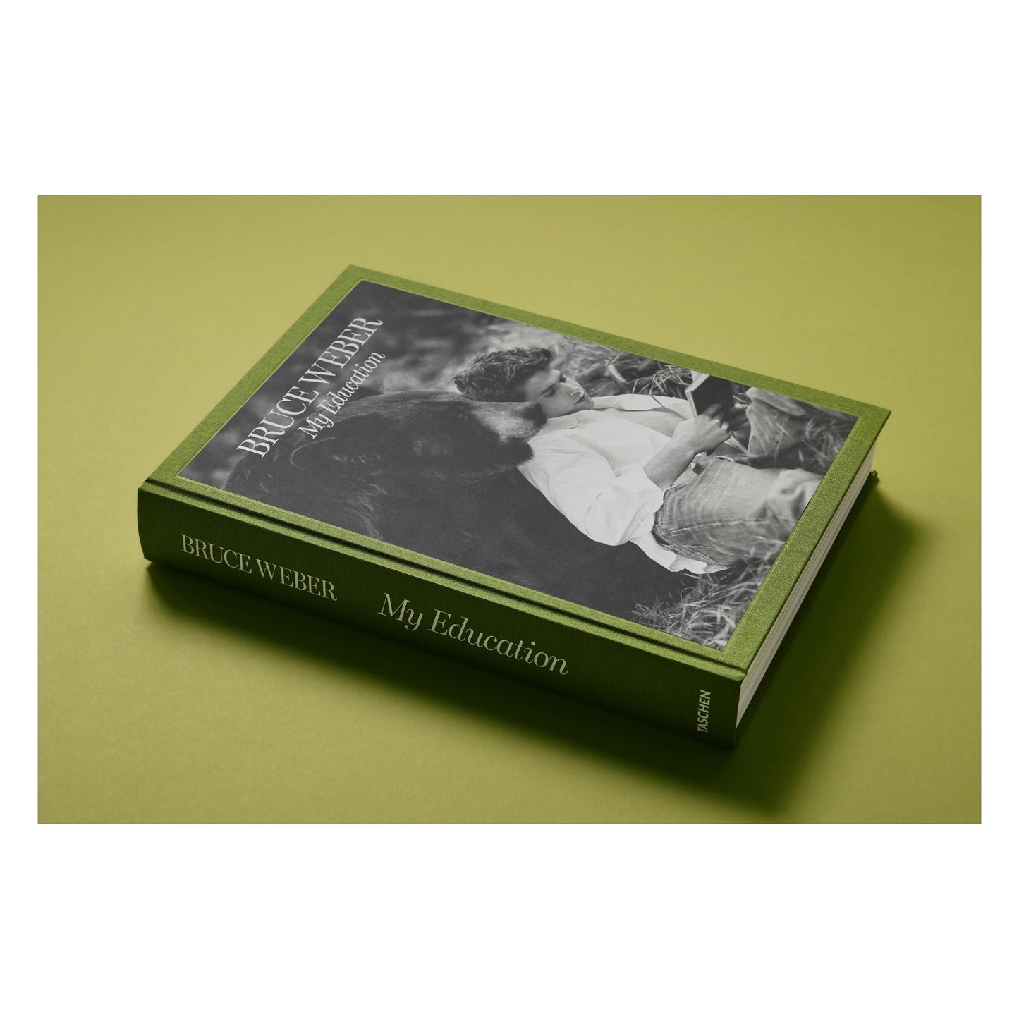 Bruce Weber. My Education. Art Edition No. 101–200, ‘Michael St. Pierre with Bonkers, Thousand Oaks, California’, 2004 (German, French, English)