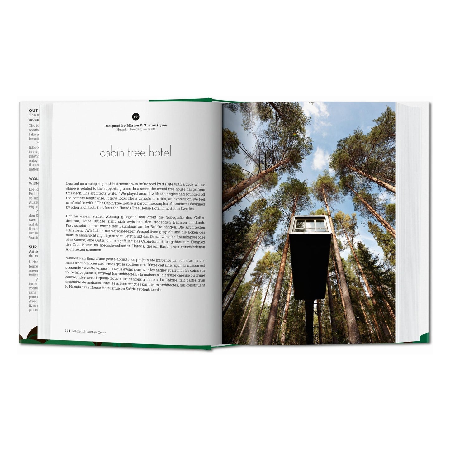 Tree Houses (German, French, English)