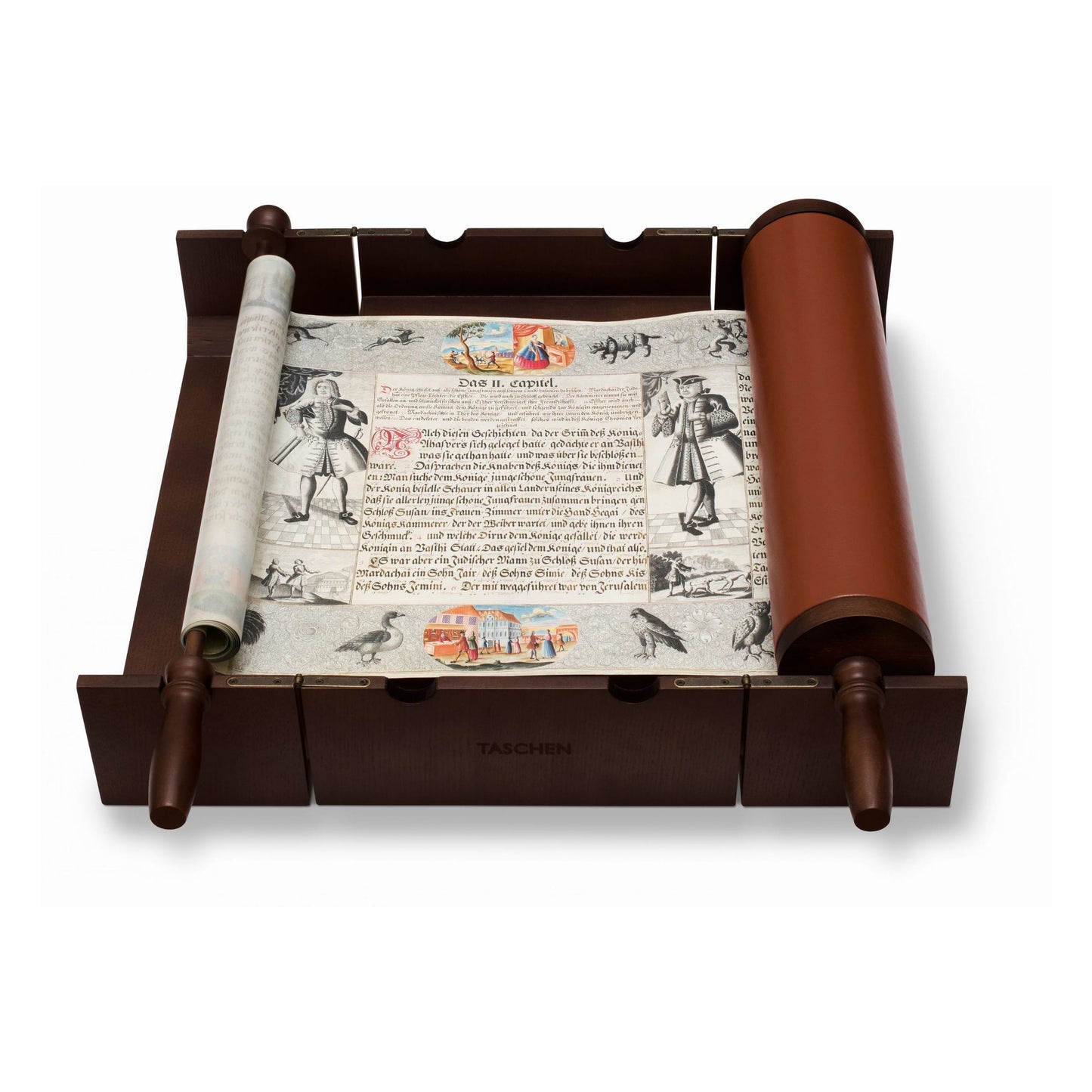 The Esther Scroll (German, French, English) (AP)
