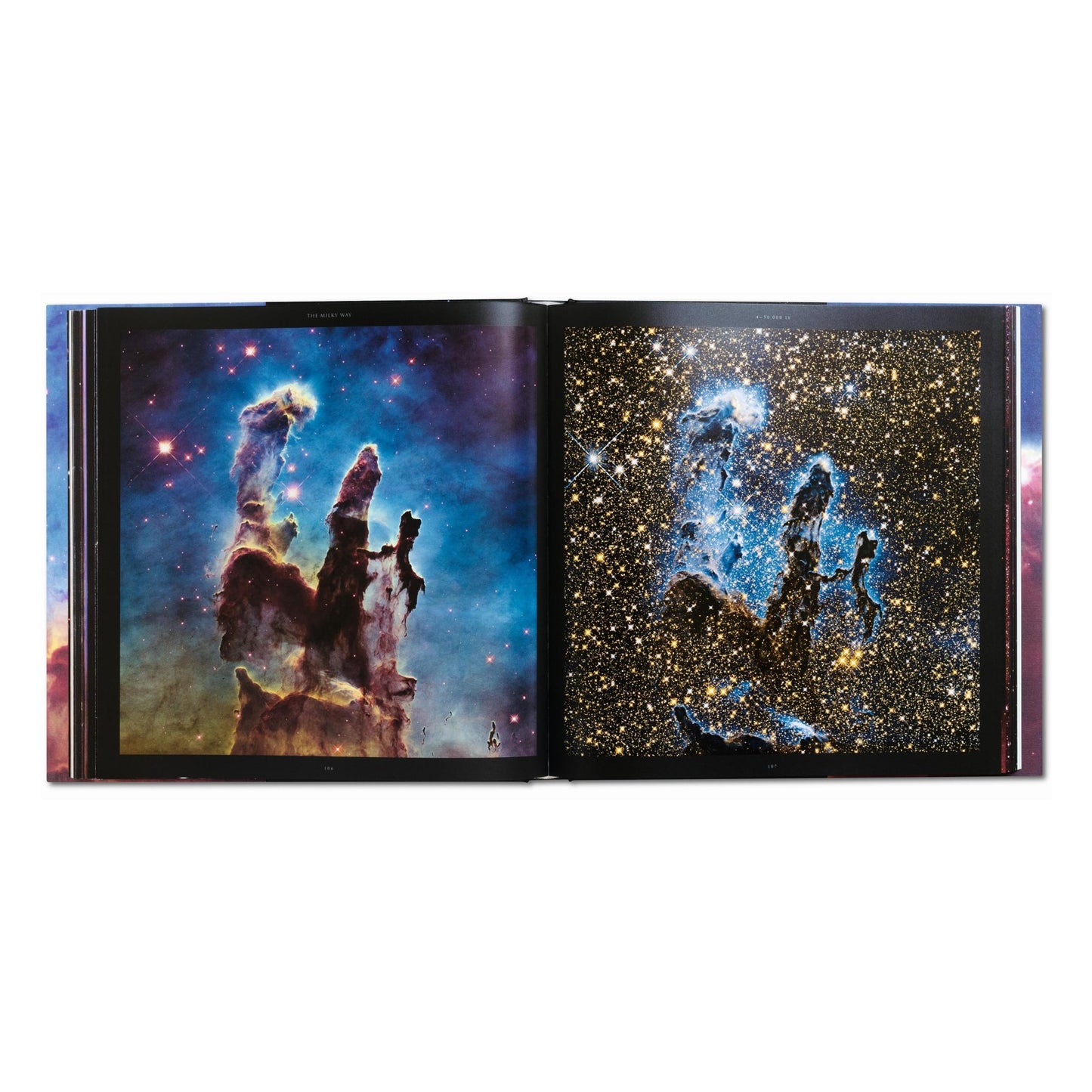 Expanding Universe. The Hubble Space Telescope (German, French, English)
