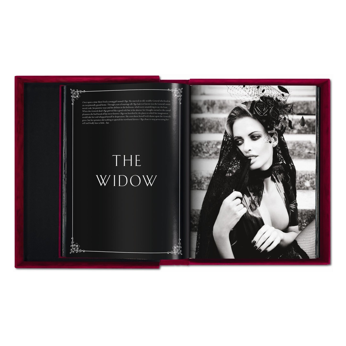 Ellen von Unwerth. The Story of Olga. Art Edition No. 126–250 ‘Widow’ (German, French, English)