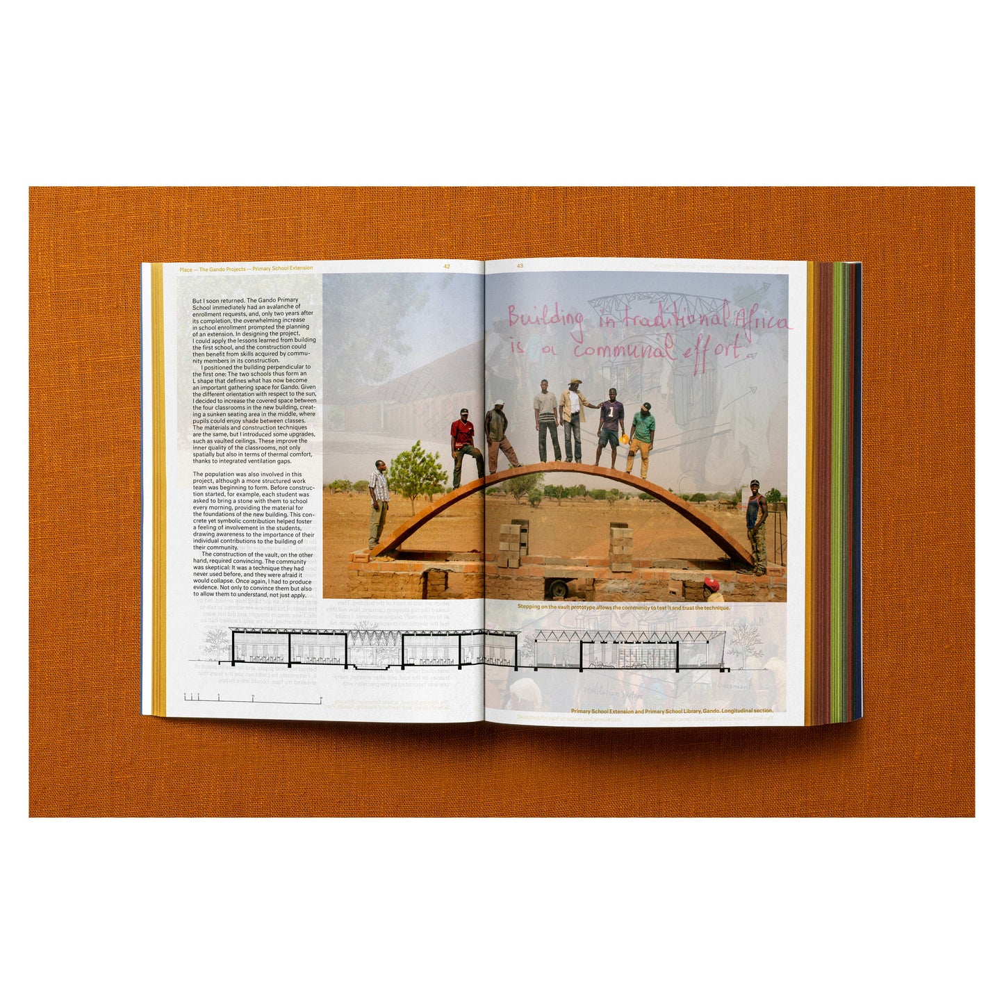 Francis Kéré. Building Stories. Art Edition No. 1–100, ‘Building Brick’ (English)