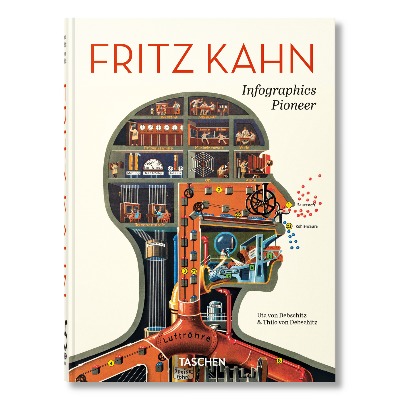 Fritz Kahn. Infographics Pioneer. 45th Ed. (German, French, English)