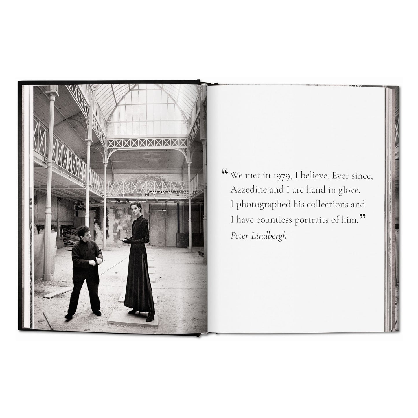 Peter Lindbergh. Azzedine Alaïa (German, French, English)