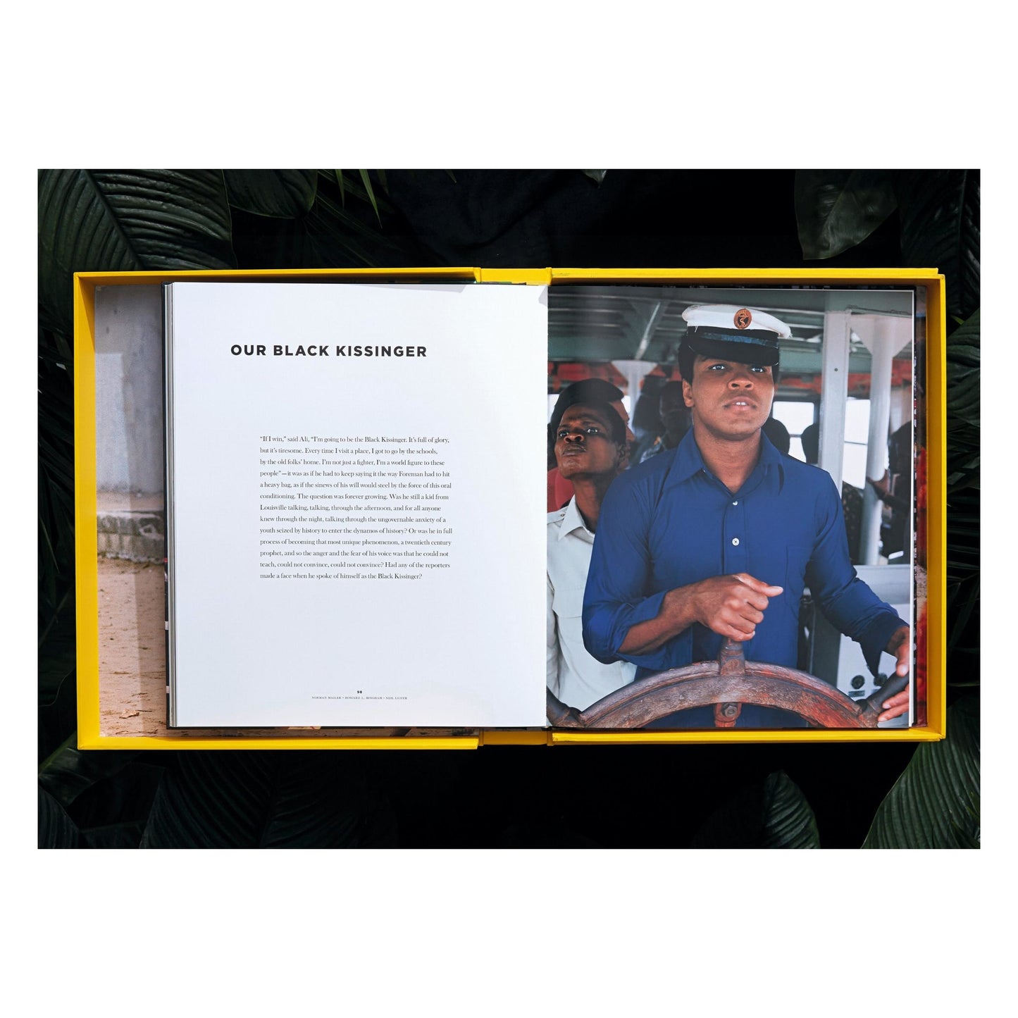 Norman Mailer. N.Leifer. H.Bingham. The Fight. Art Edition No. 1–125, Neil Leifer ‘Ali vs. Foreman – Ali Glaring at Foreman’ (English)