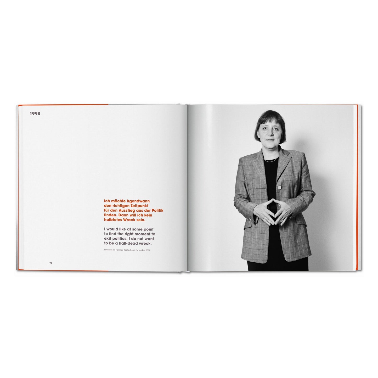 Herlinde Koelbl. Angela Merkel. Portraits 1991–2021 (German, English)