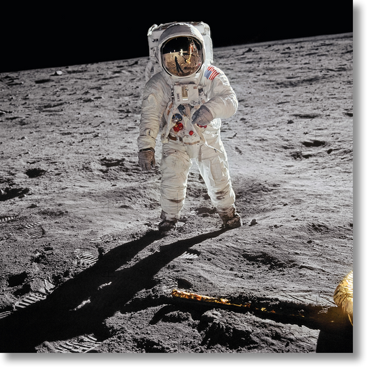 Buzz Aldrin. Apollo 11. ‘A Man on the Moon’