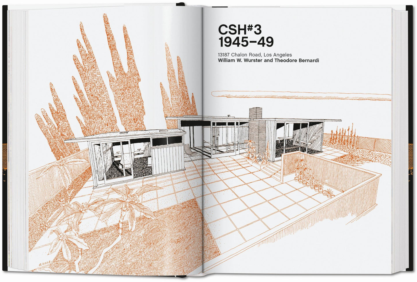 Case Study Houses. The Complete CSH Program 1945-1966. 45th Ed. (German, French, English)