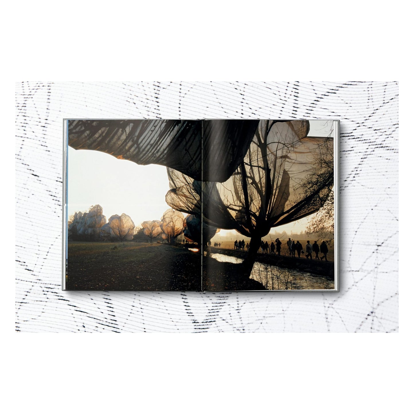 Christo and Jeanne-Claude. Wrapped Trees. Basel 1997–1998 (German, French, English)