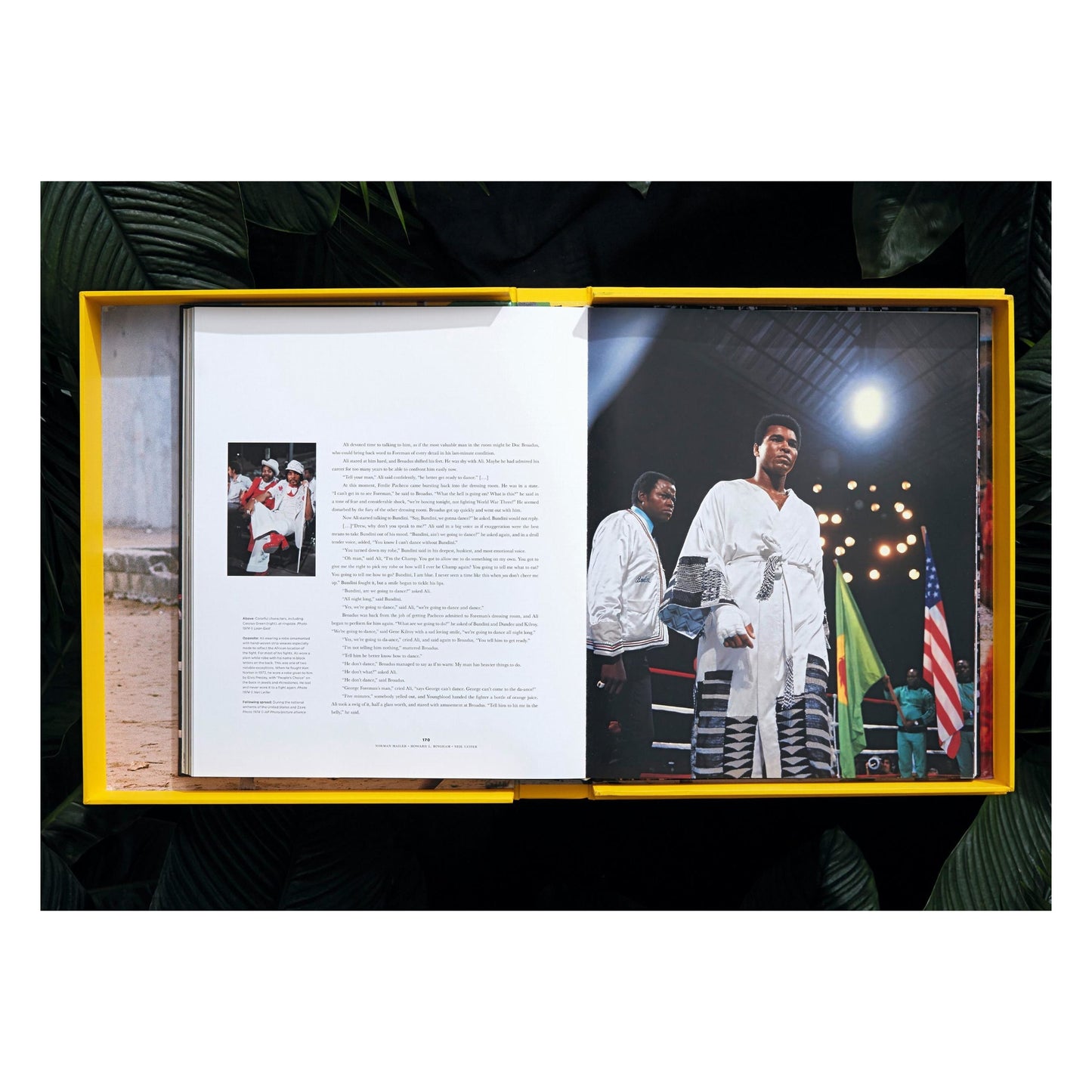 Norman Mailer. N.Leifer. H.Bingham. The Fight. Art Edition No. 1–125, Neil Leifer ‘Ali vs. Foreman – Ali Glaring at Foreman’ (English)