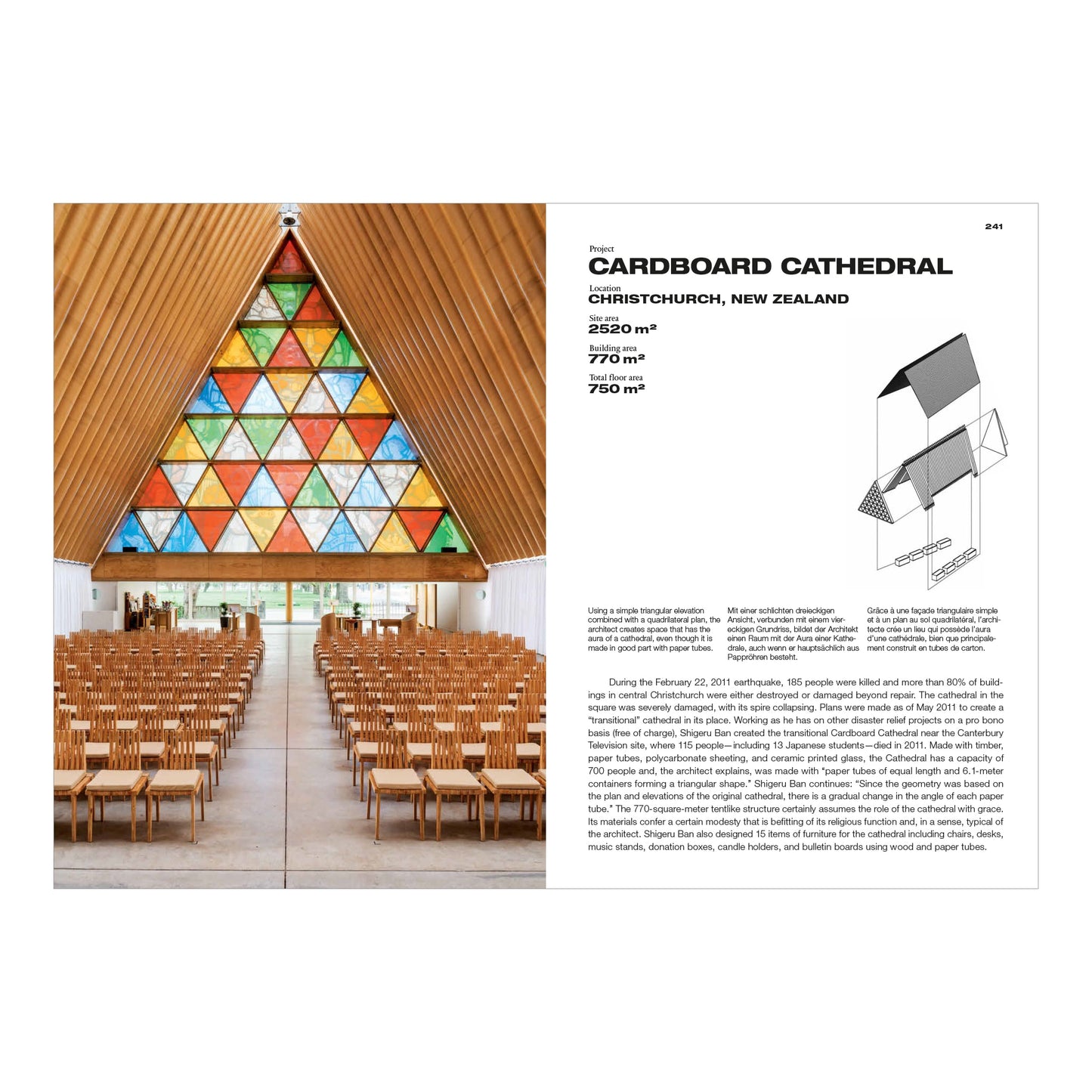 Shigeru Ban. Complete Works 1985–Today. 45th Ed. (German, French, English)