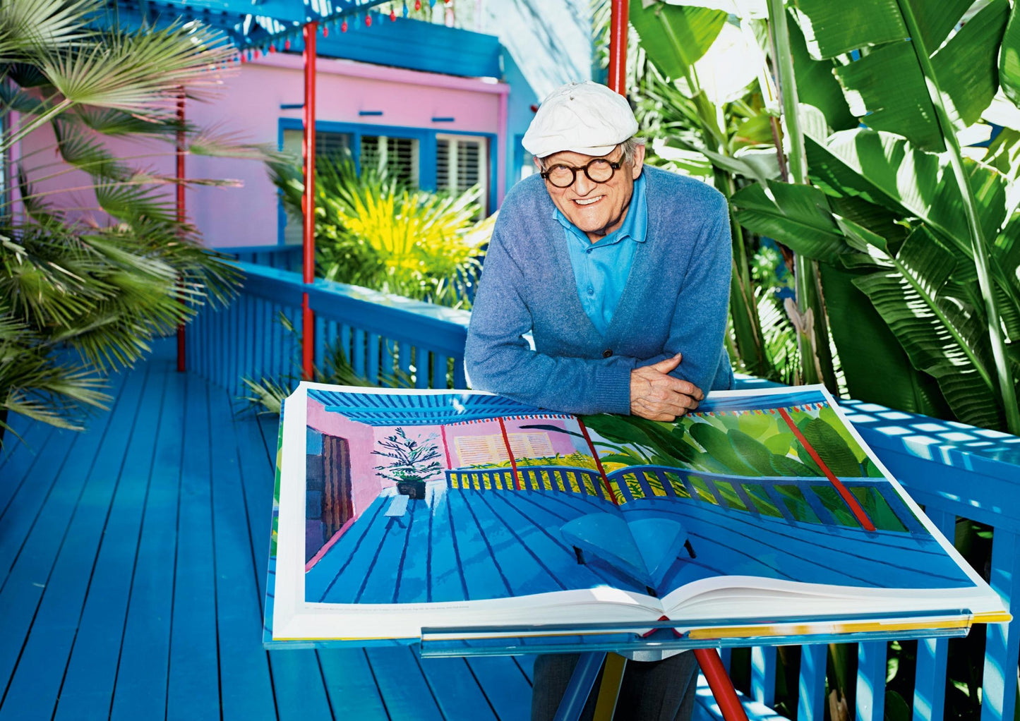 David Hockney. A Bigger Book. Art Edition No. 1–250 ‘Untitled, 329’ (English)