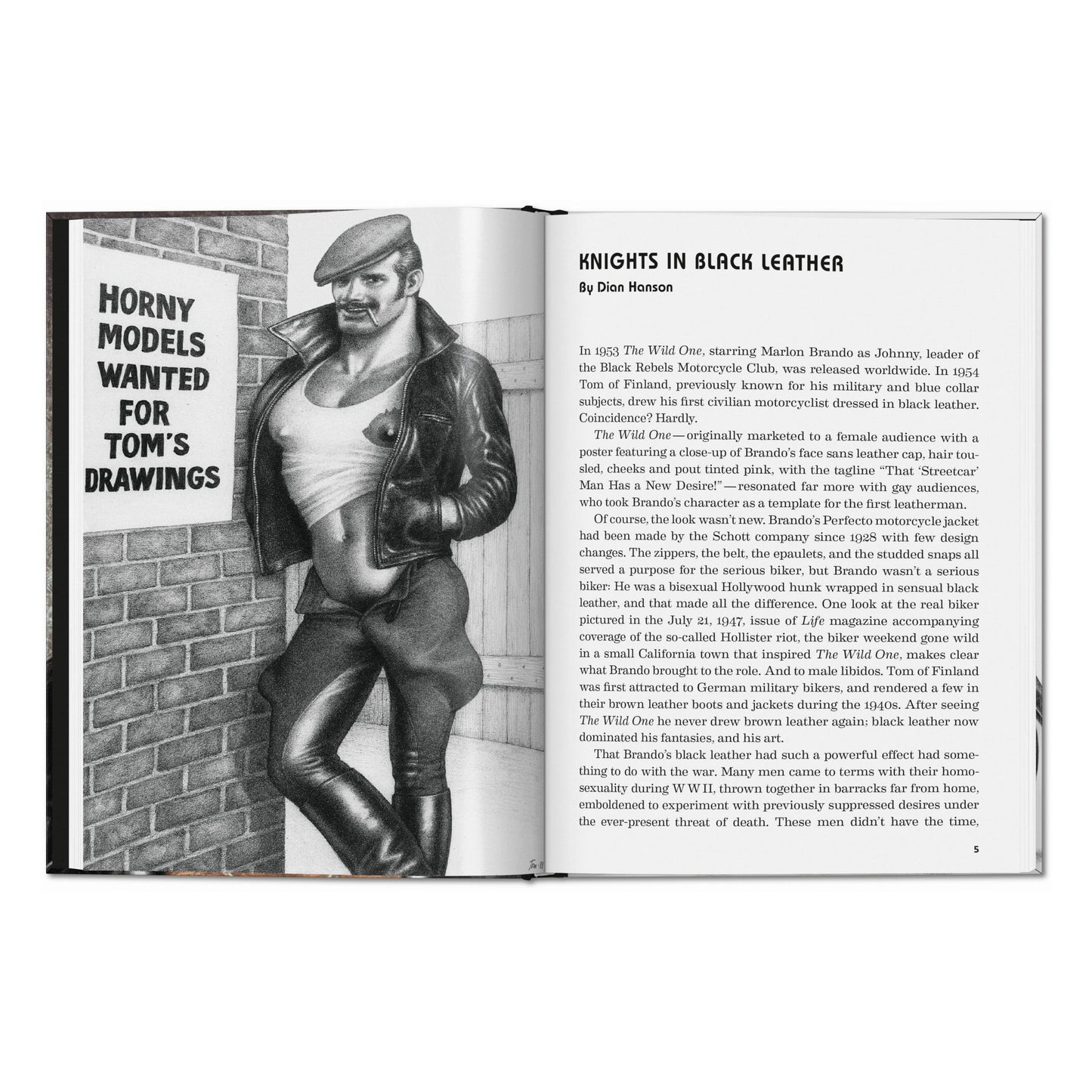The Little Book of Tom. Bikers (German, French, English)