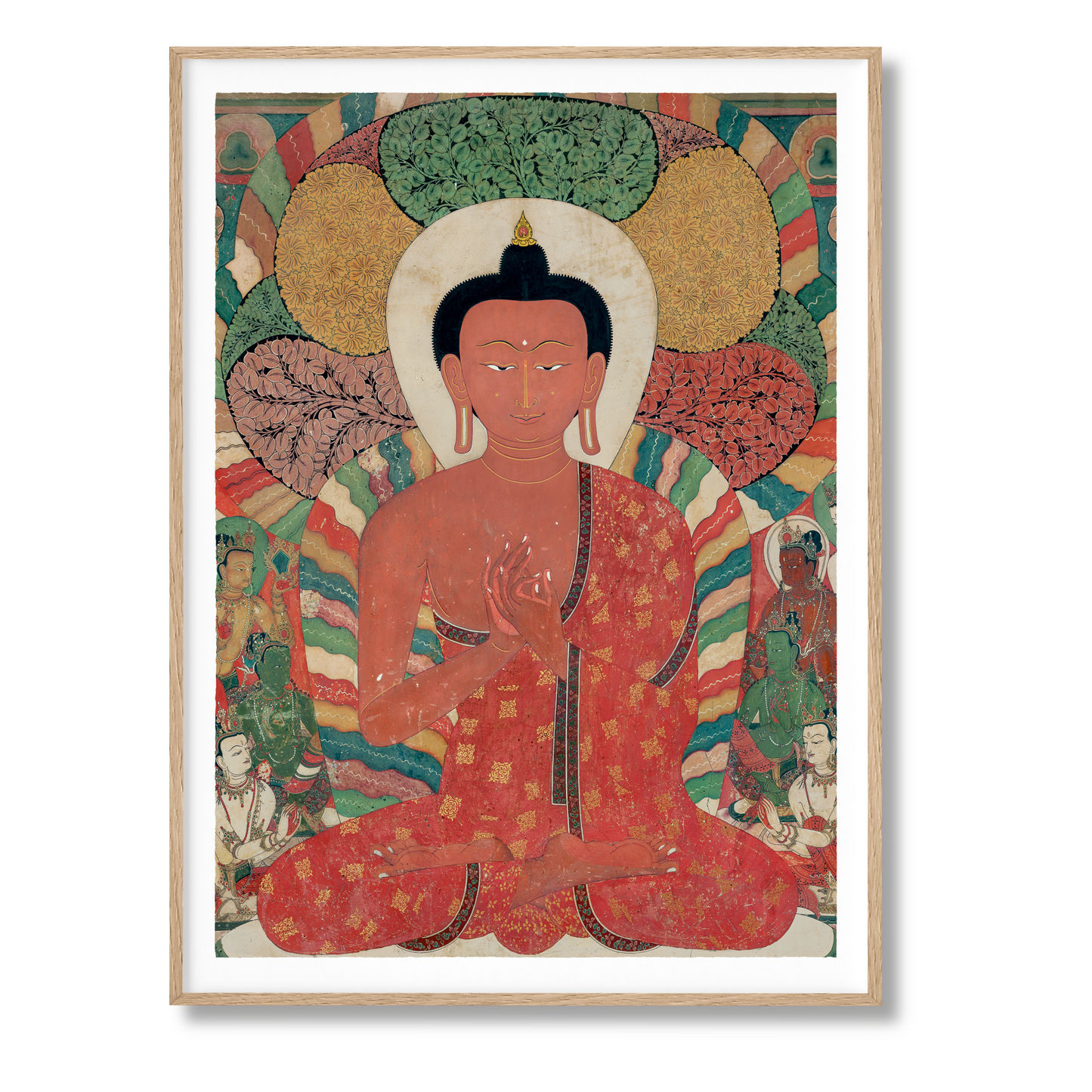 Murals of Tibet. BABY SUMO. Art Edition No. 161–240, ‘Teaching Buddha, Shalu’ (early 14th century) (English)