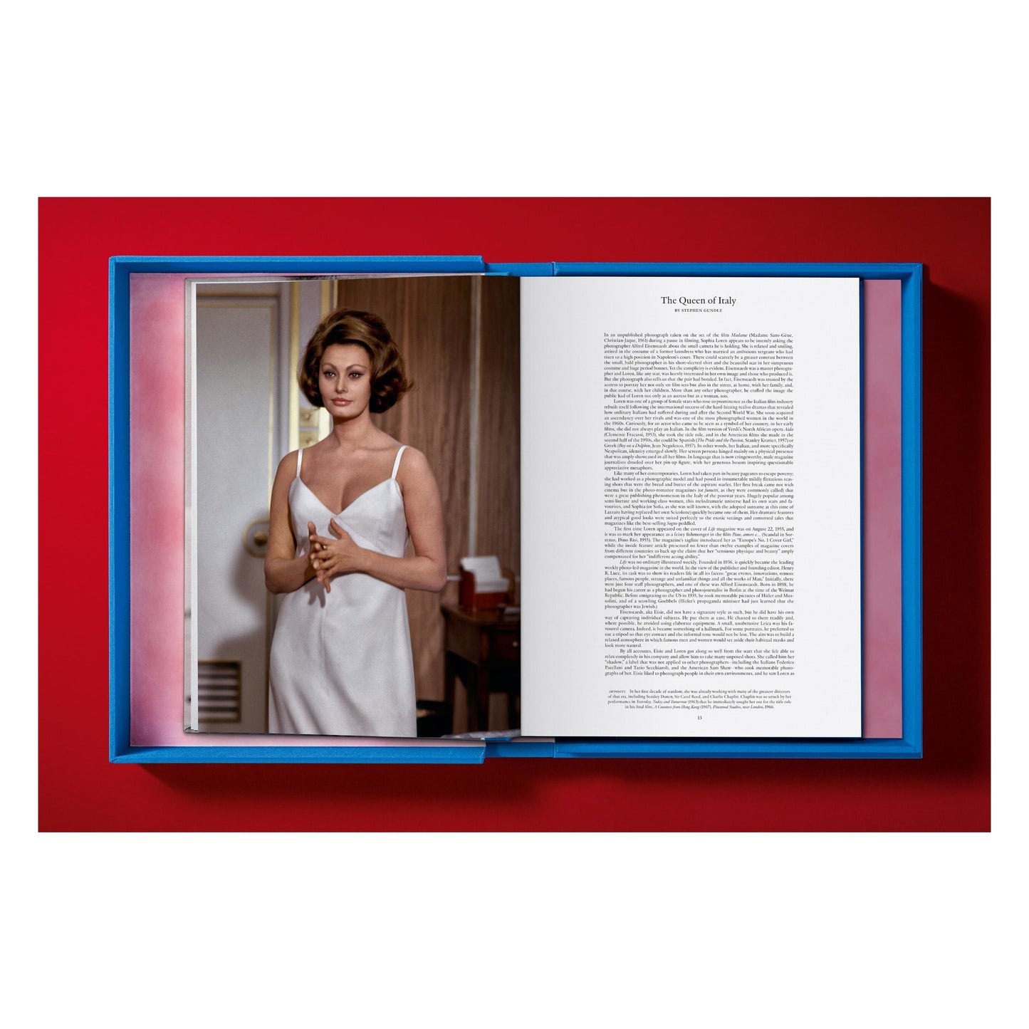 Sophia by Eisenstaedt. Art Edition A, ‘Tuscany’, 1961 (English) (AP)