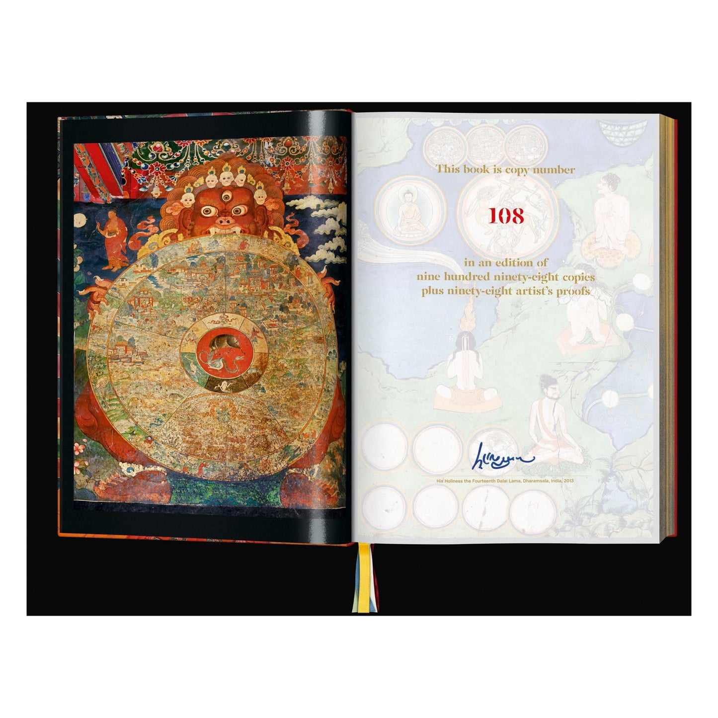 Thomas Laird. Murals of Tibet (English) (SA)