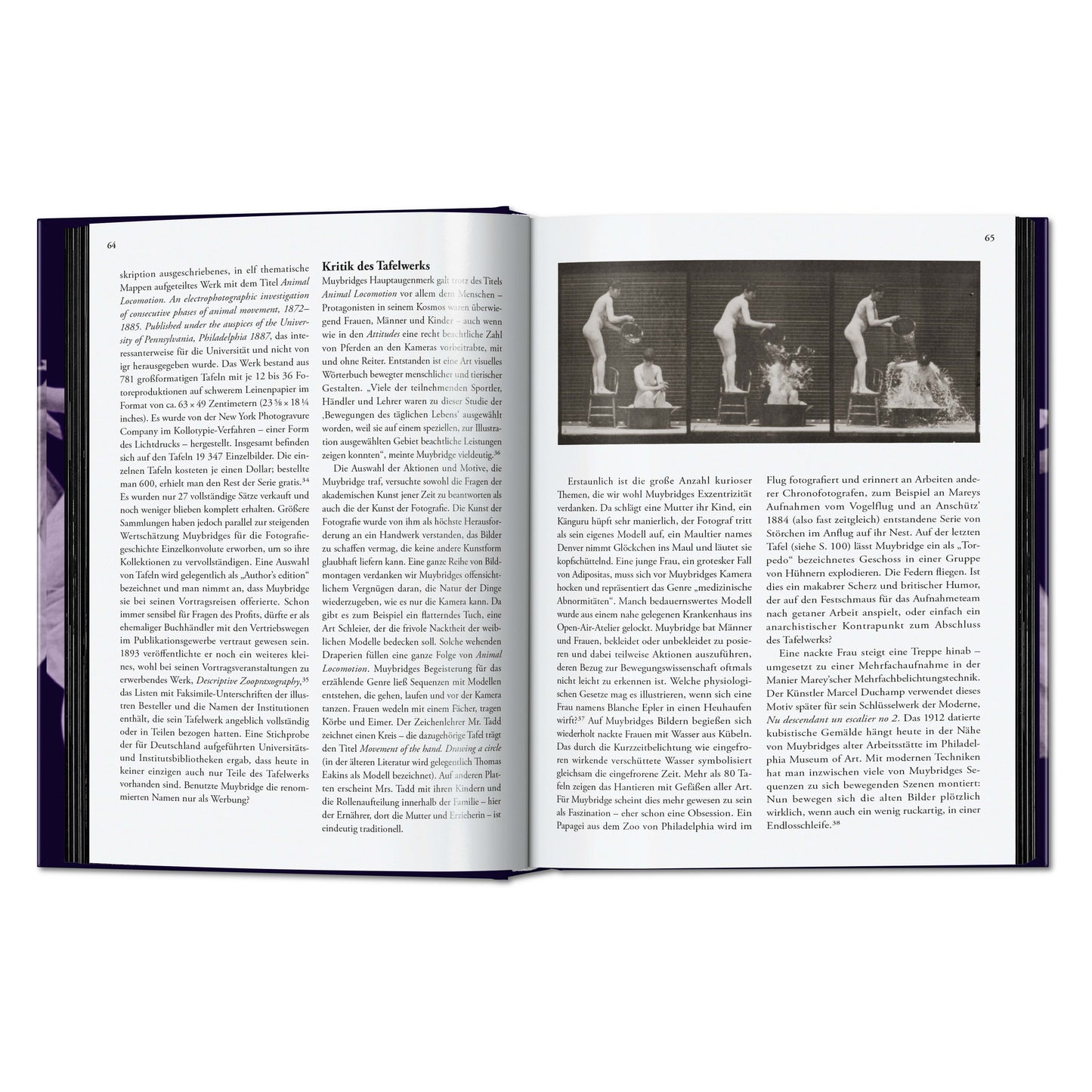 Muybridge. The Human and Animal Locomotion Photographs. 45th Ed. (German, French, English)