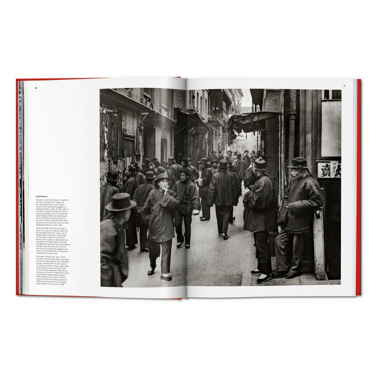 San Francisco. Portrait of a City, Art Edition No. 1–75 'Union Square, Post Street, 1947' (German, French, English) (SA)