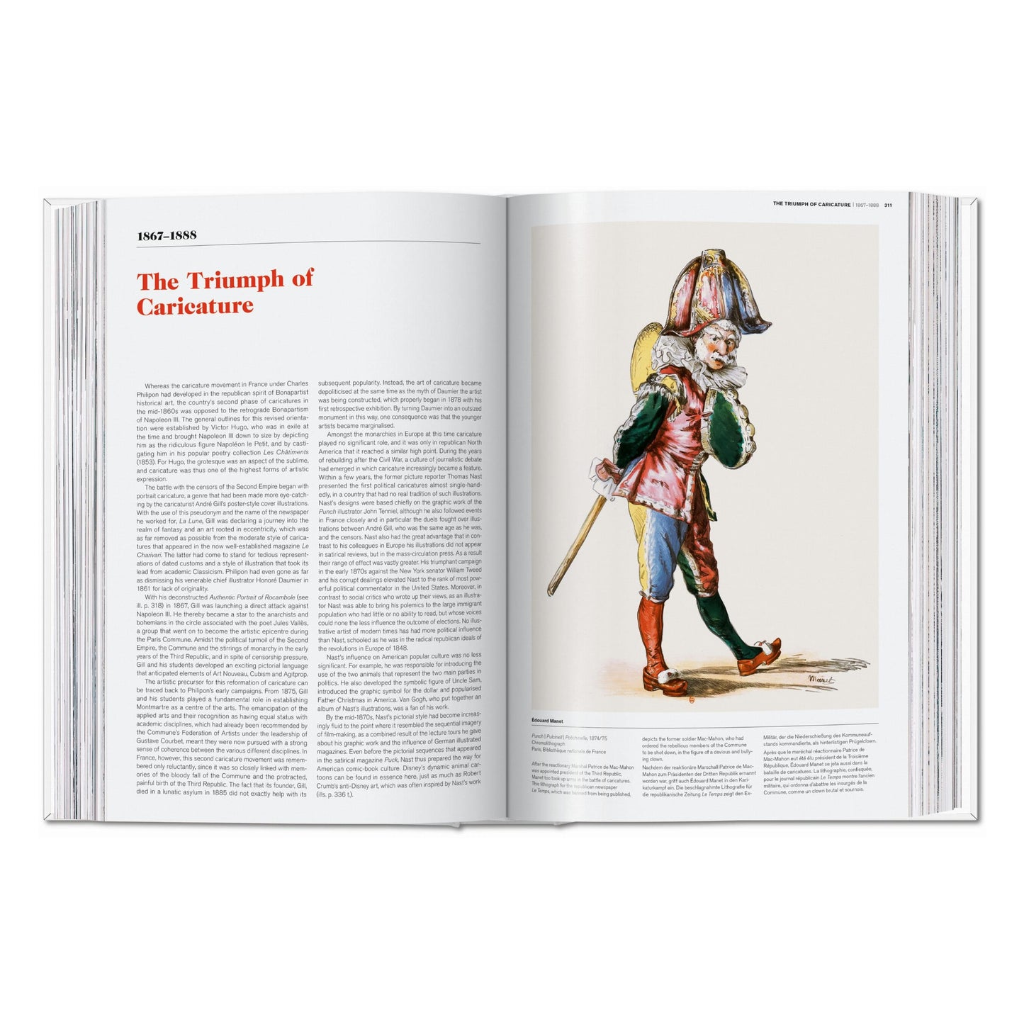History of Press Graphics. 1819–1921 (German, French, English)