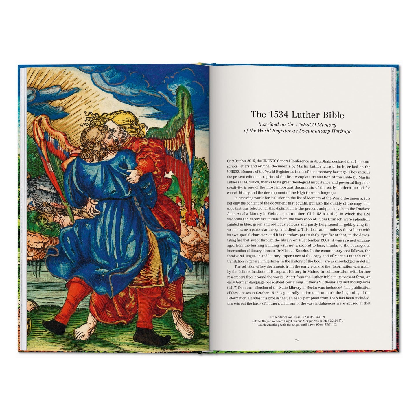 Die Luther-Bibel von 1534 (German, English)
